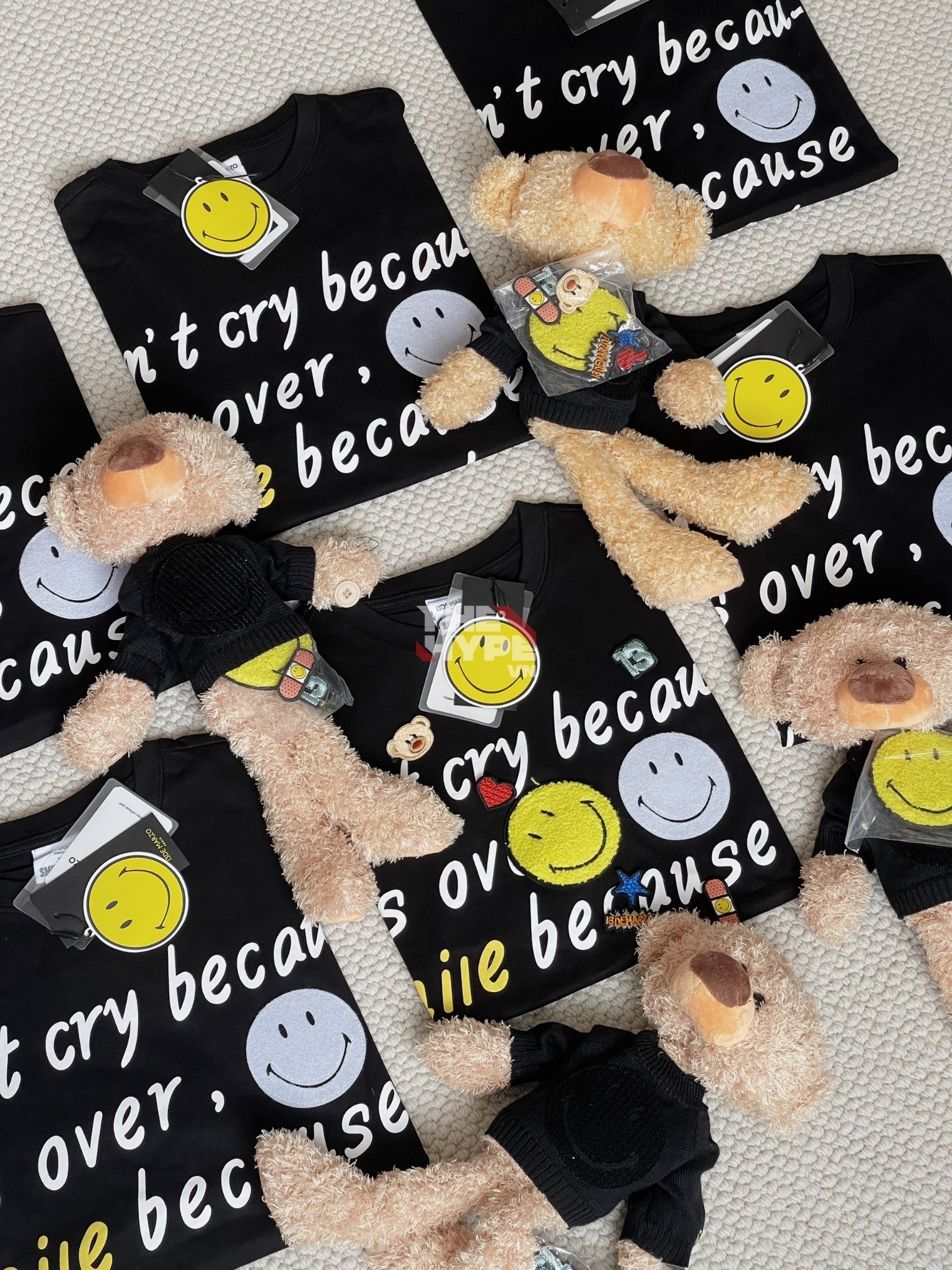 13DE MARZO TEE - 13De Marzo Palda Bear Velcro Patch (Black) Best Quality
