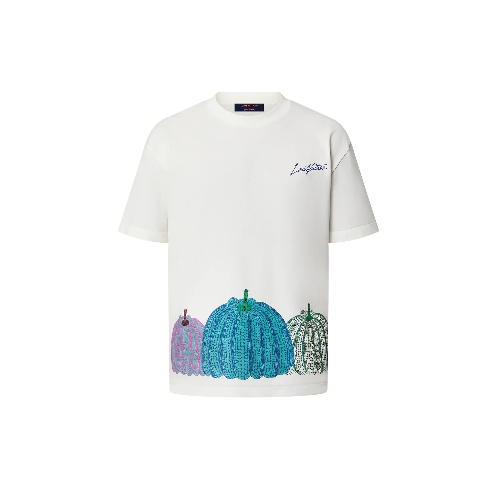 Áo thun Louis Vuitton Pumkin Printed (màu trắng) [Mirror quality]