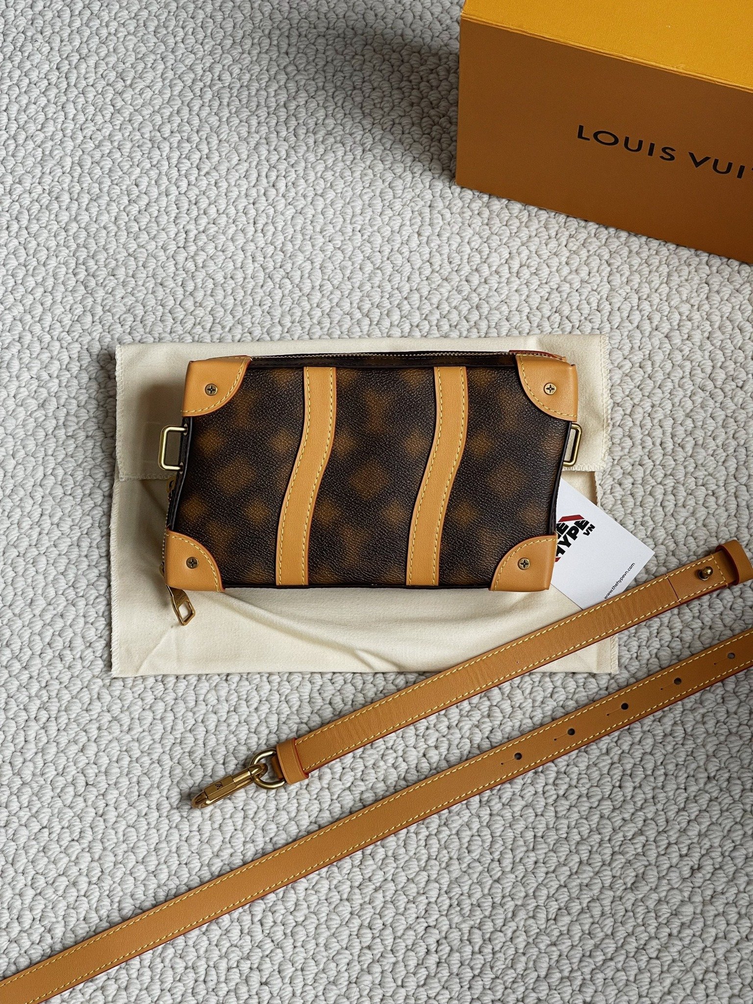 LOUIS VUITTON TRUNK - Túi LV SOFT TRUNK WALLET (Brown) [Mirror Quality]