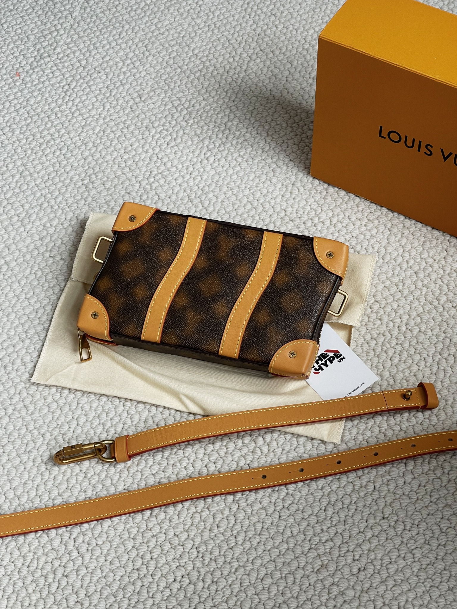 LOUIS VUITTON TRUNK - Túi LV SOFT TRUNK WALLET (Brown) [Mirror Quality]
