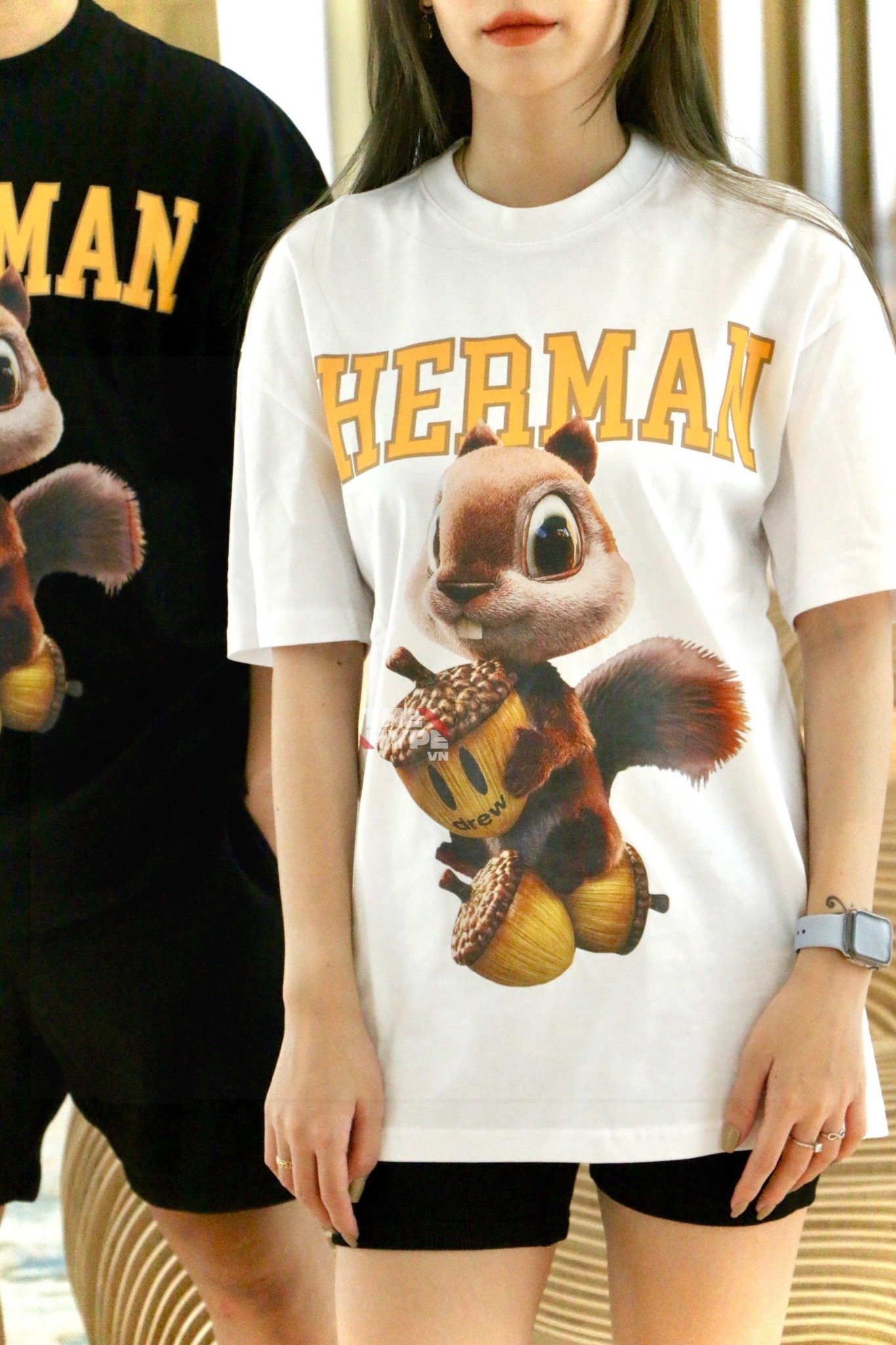 DREW TEE - Áo Thun Drew Sherman (Black) [Mirror Quality]