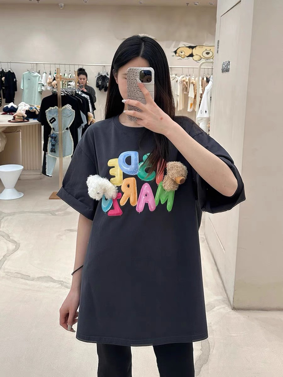 13DE MARZO TEE - Áo Thun DOOZOO BALLOON (Grey) Best Quality