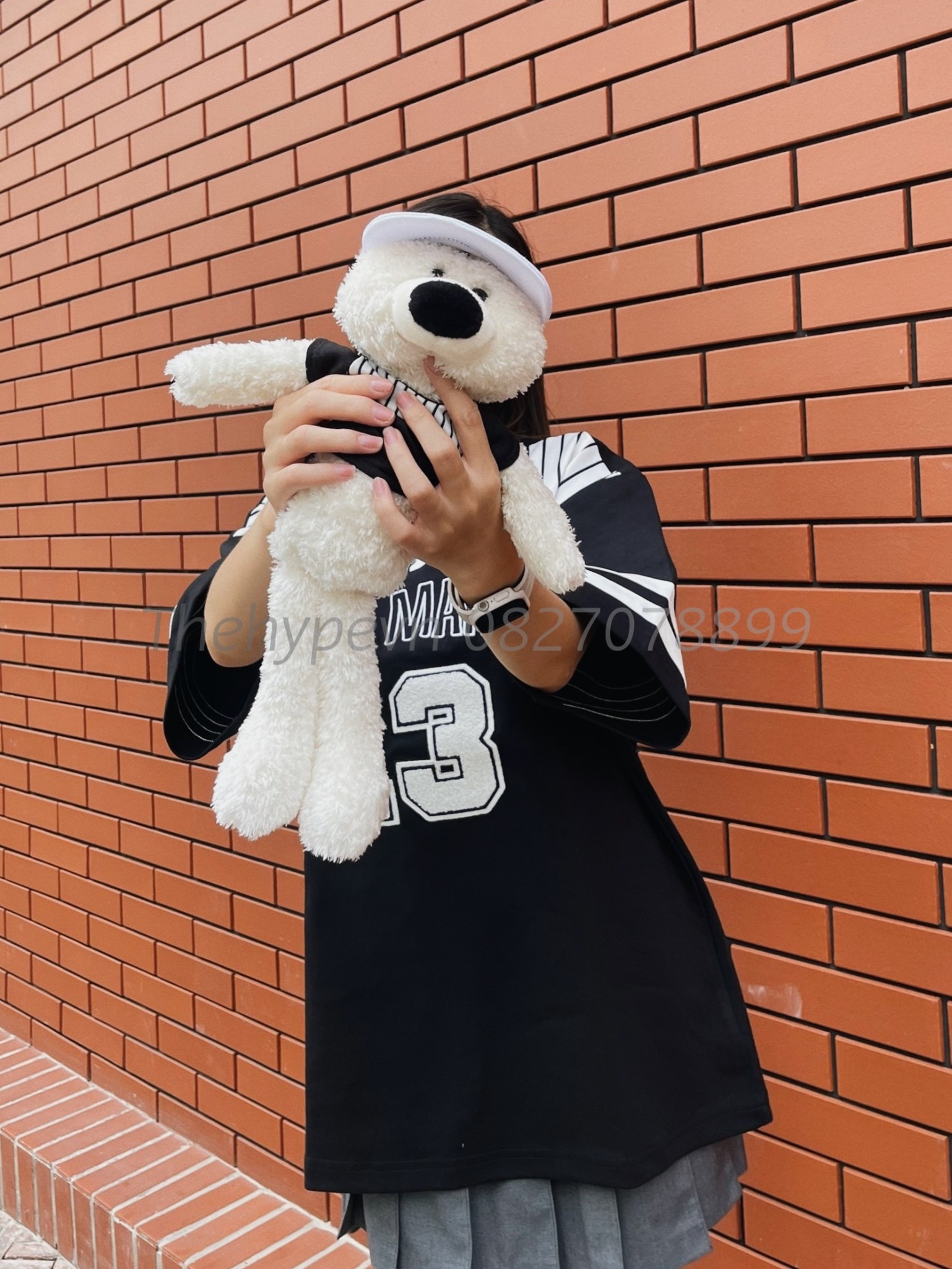 13DE MARZO TEE - Áo Thun Bear Baseball Fan (Đen) Best Quality