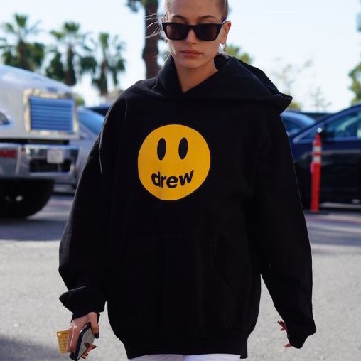 DREW HOODIE- Áo Hoodie Drew House Mascot (Black) [Mirror Quality]
