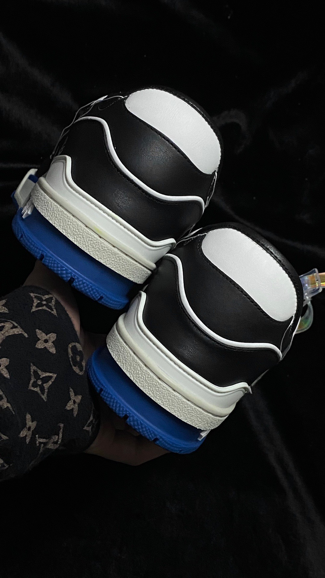 Giày Louis Vuitton Trainer SS21 (Black) [Mirror Quality]