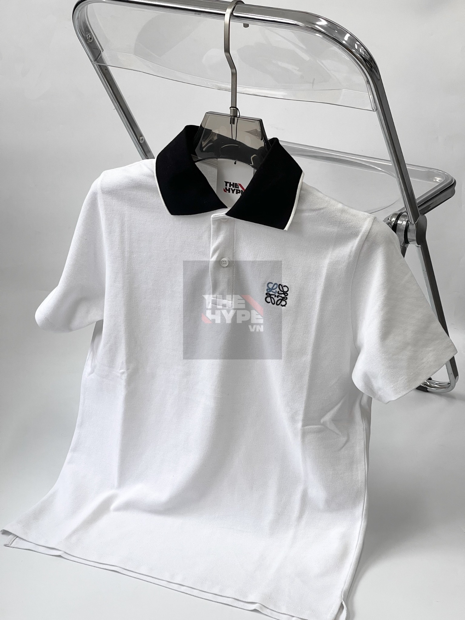 Áo Polo Loewe In Cotton (White) [Mirror Quality]