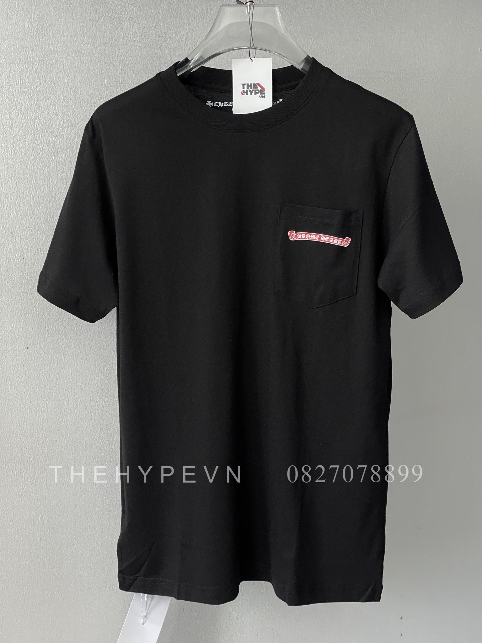 Áo Thun Chrome Hearts CH STAY FAST (Black) [Mirror Quality]