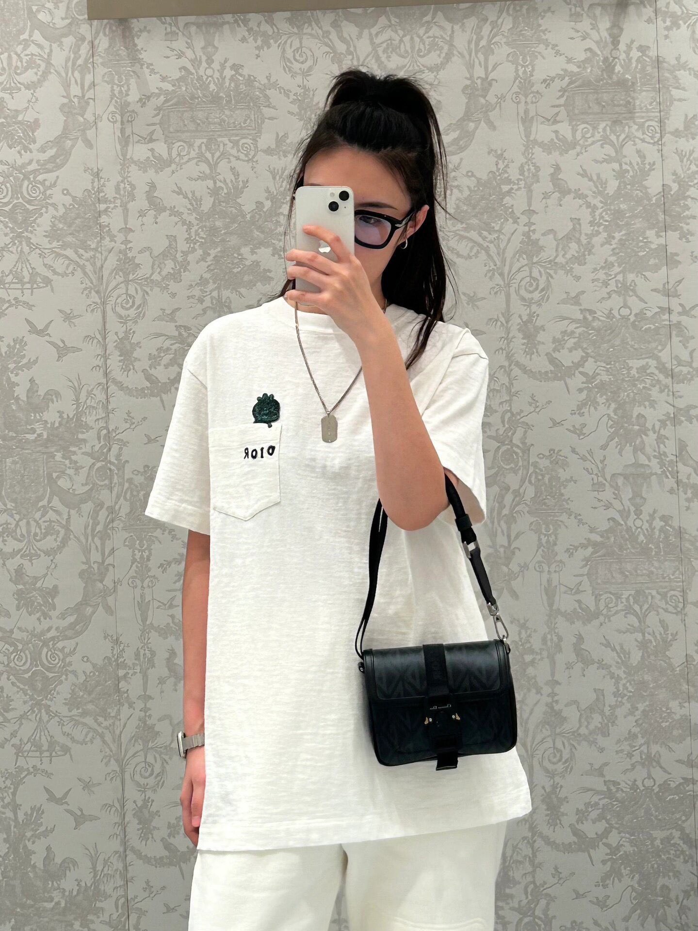 Áo Thun Dior Otani SS24 (White Slub) [Mirror Quality]