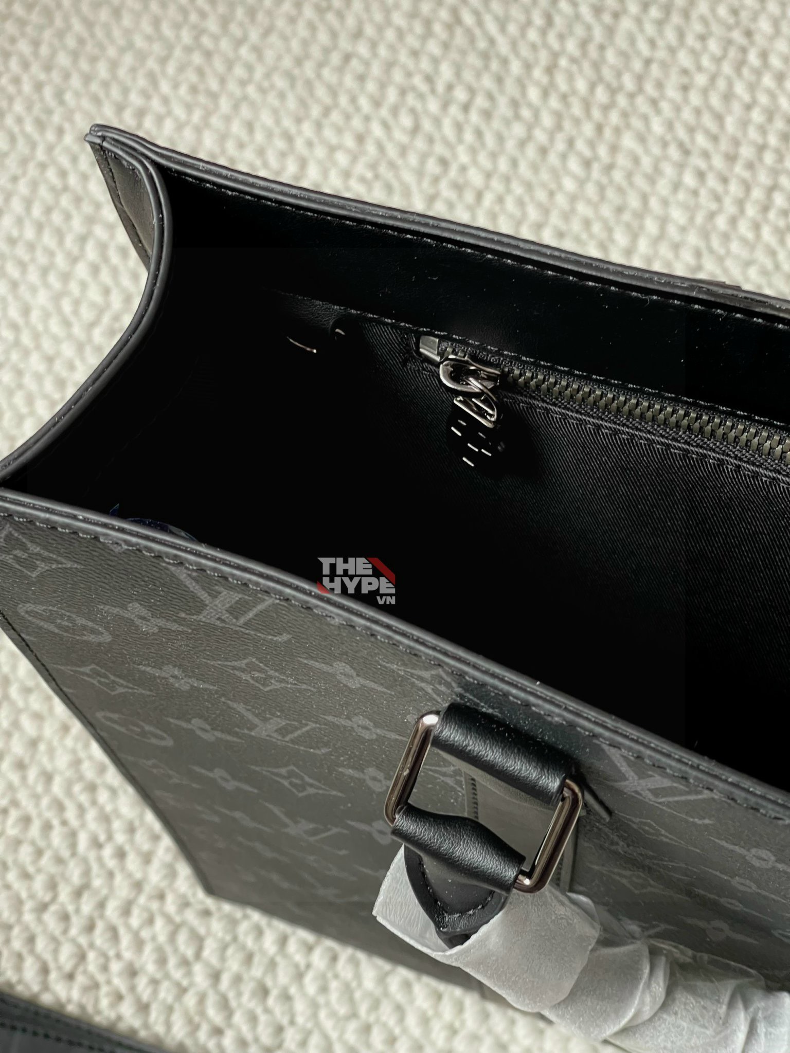 LOUIS VUITTON BAG - Túi LV Sac Plat (Black) [Mirror Quality]