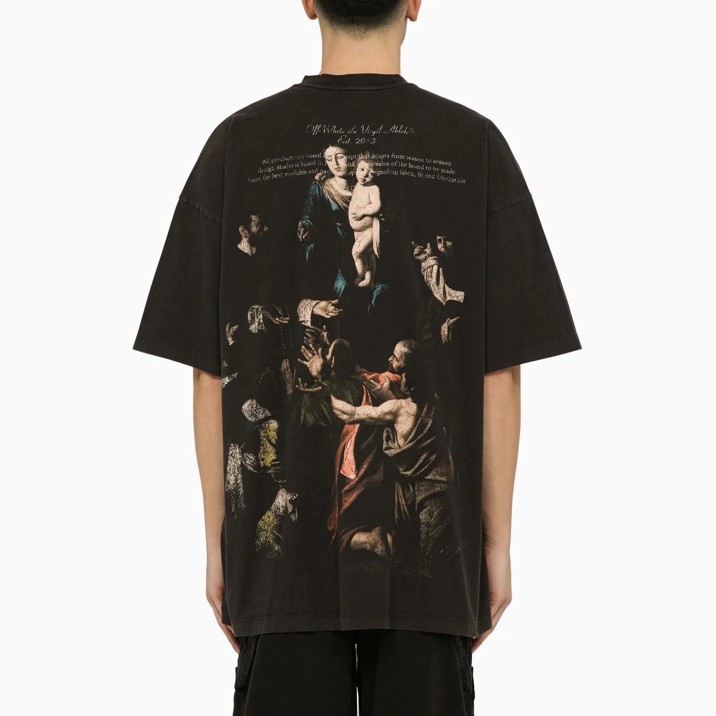 Áo Thun Off-White Caravaggio SS24 (Black) [Mirror Quality]