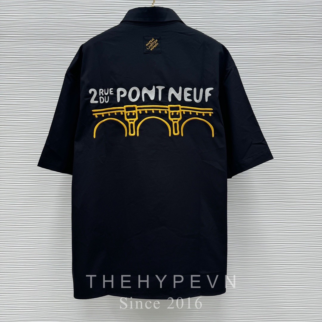 LOUIS VUITTON TEE - Áo Thun LV Rainbow Printed (White) [Mirror Quality]