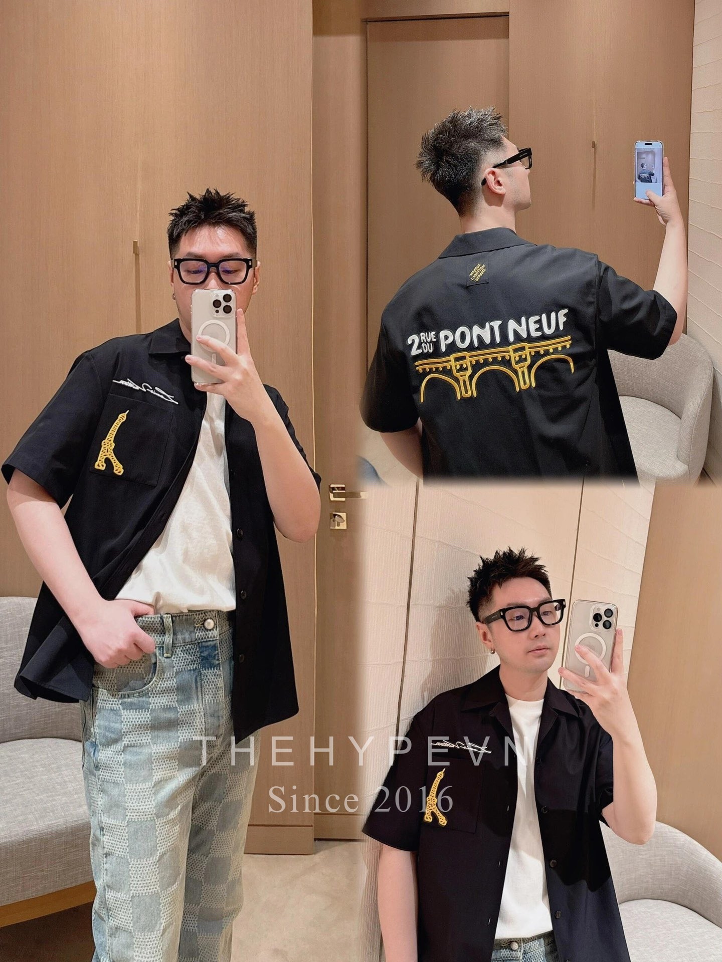 LOUIS VUITTON TEE - Áo Thun LV Rainbow Printed (White) [Mirror Quality]