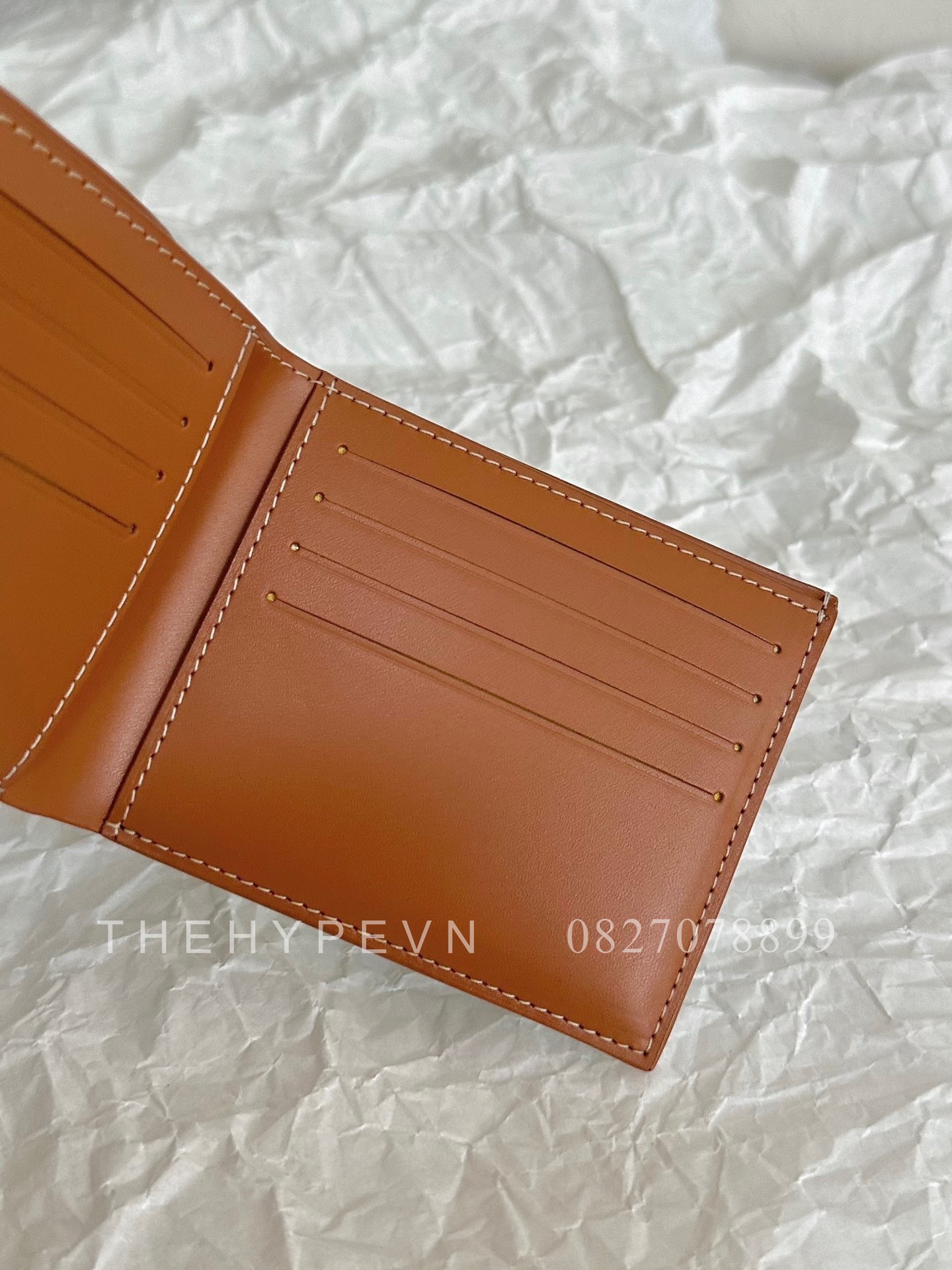 GOYARD WALLET - Ví ngắn Victoire Wallet (Đen nâu) [MIRROR QUALITY]