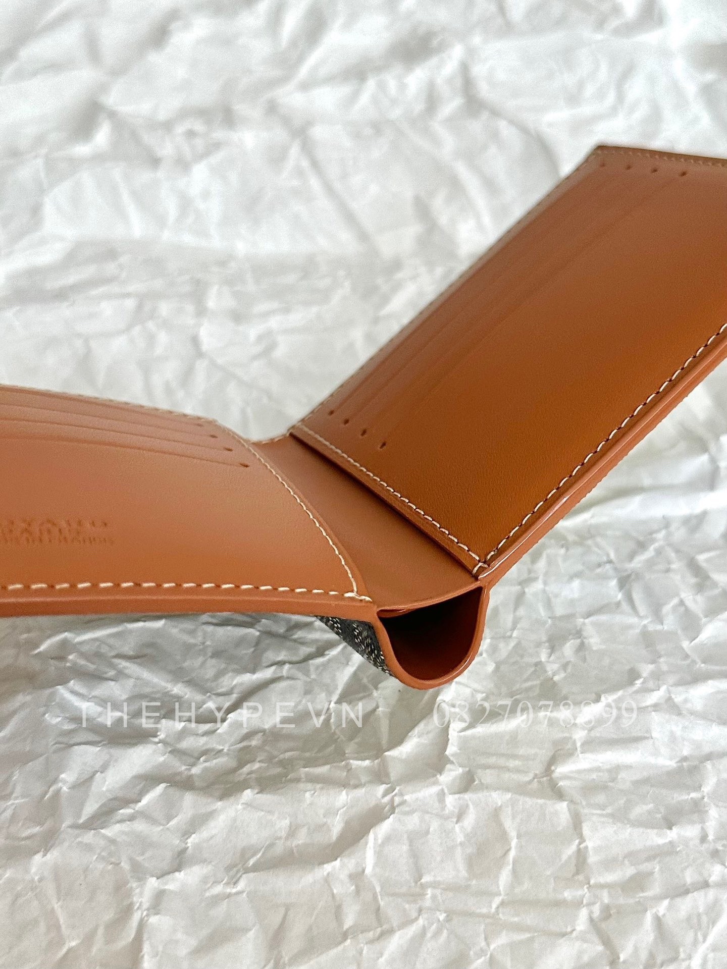 GOYARD WALLET - Ví ngắn Victoire Wallet (Đen nâu) [MIRROR QUALITY]