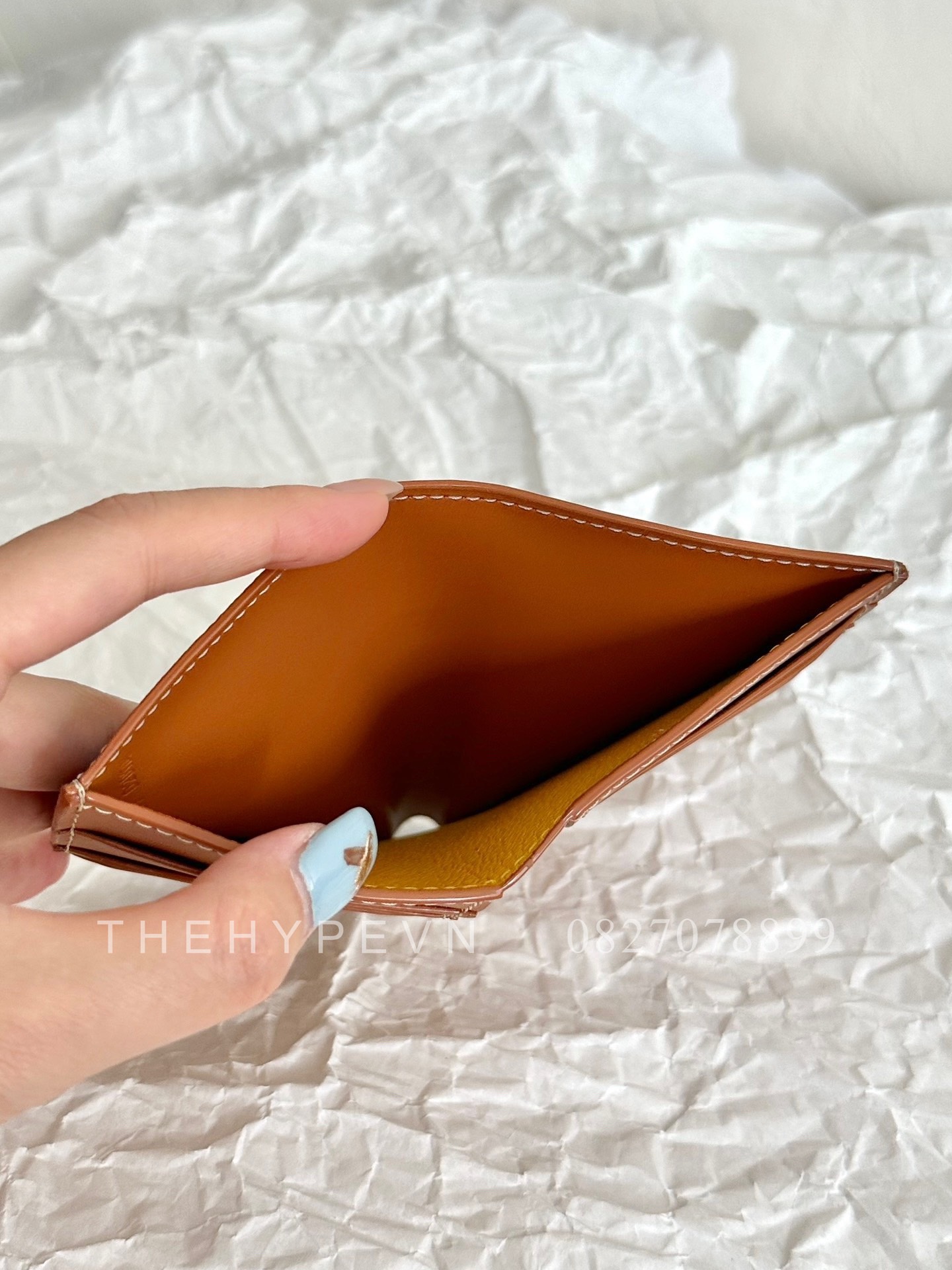 GOYARD CARD HOLDER - Saint-Marc Card Wallet (Black & Tan) [MIRROR QUALITY]