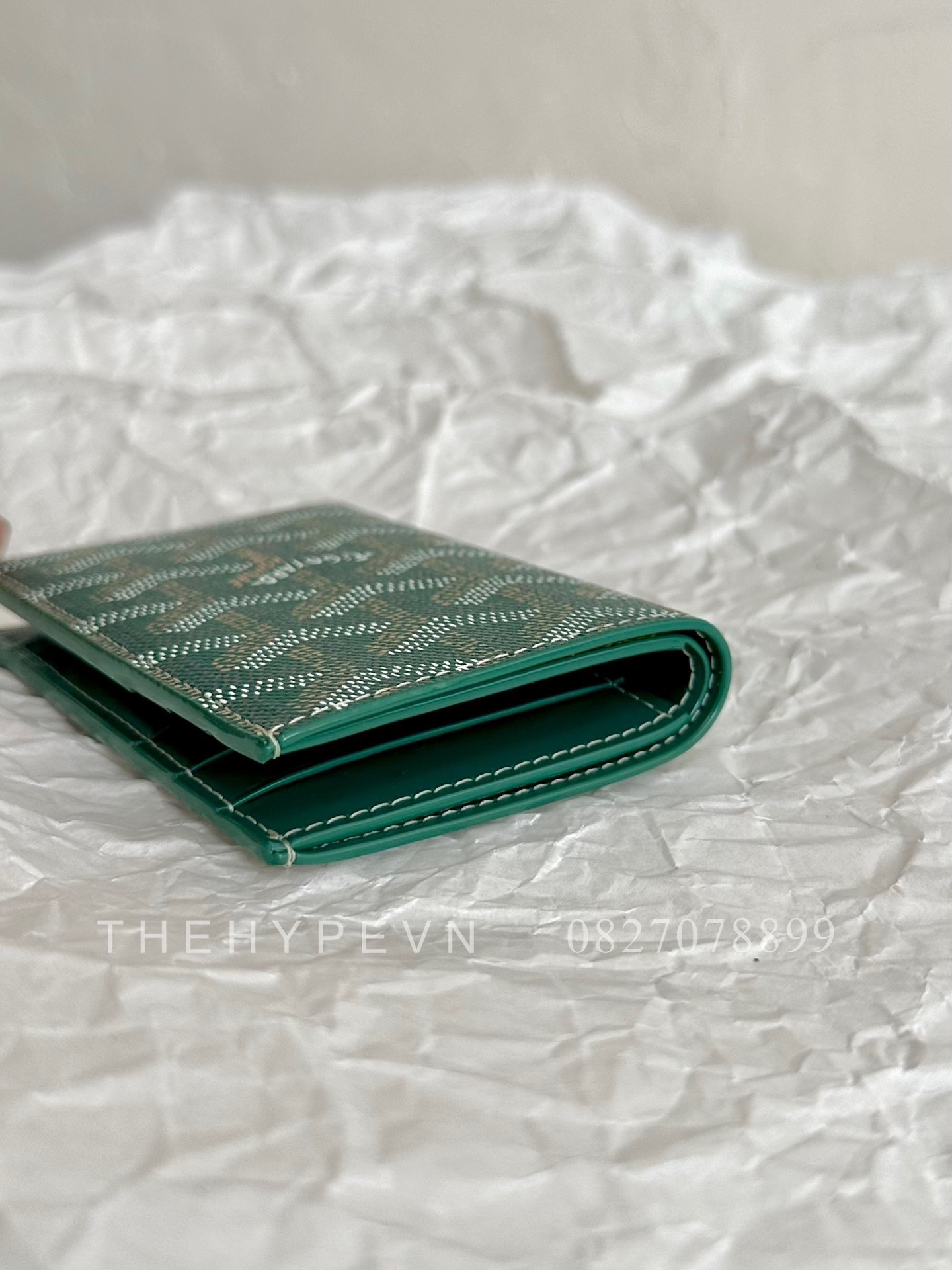 Card Wallet Goyard Saint-Pierre Holder (Green) [MIRROR QUALITY]