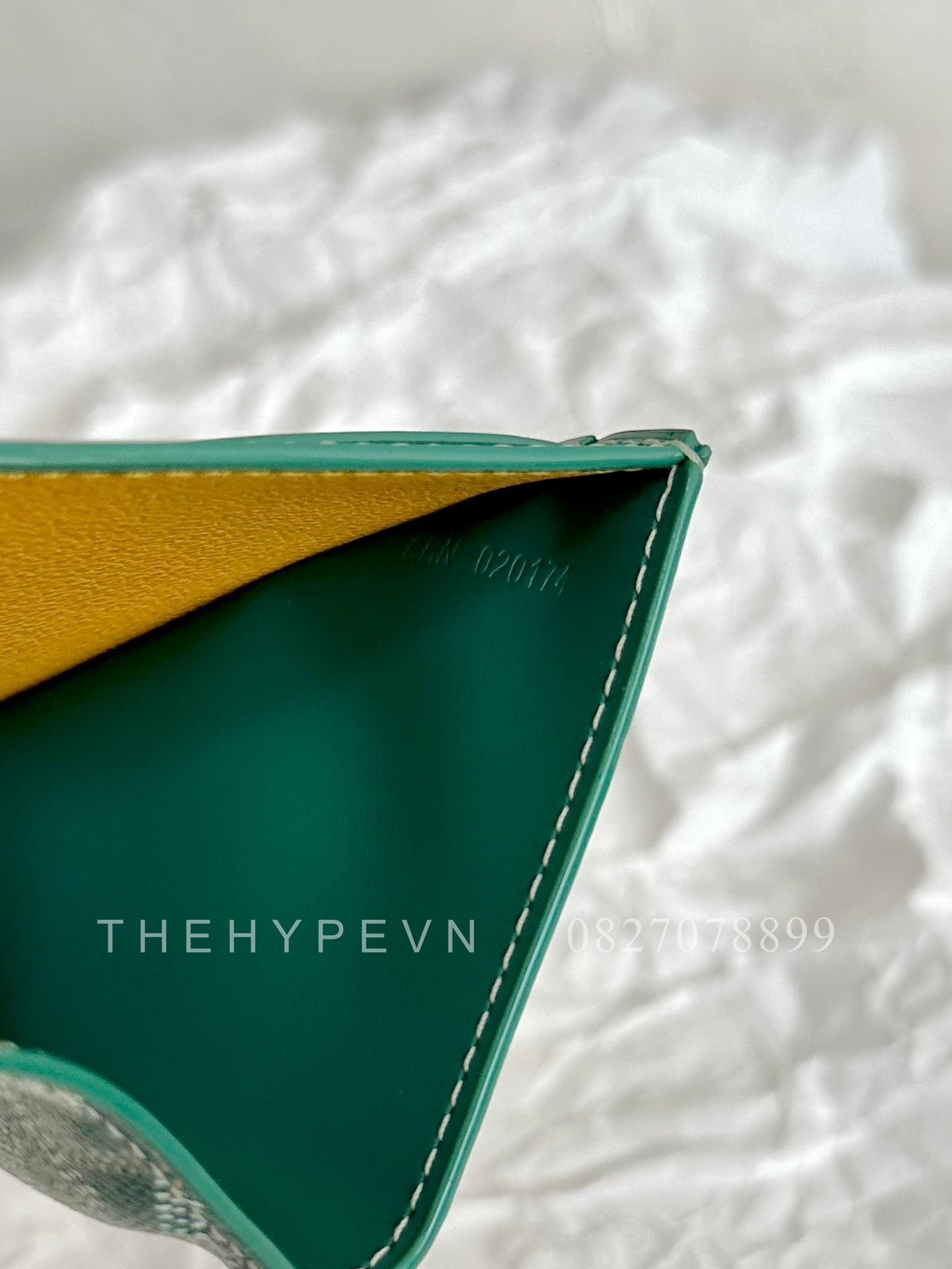 Card Wallet Goyard Saint-Pierre Holder (Green) [MIRROR QUALITY]