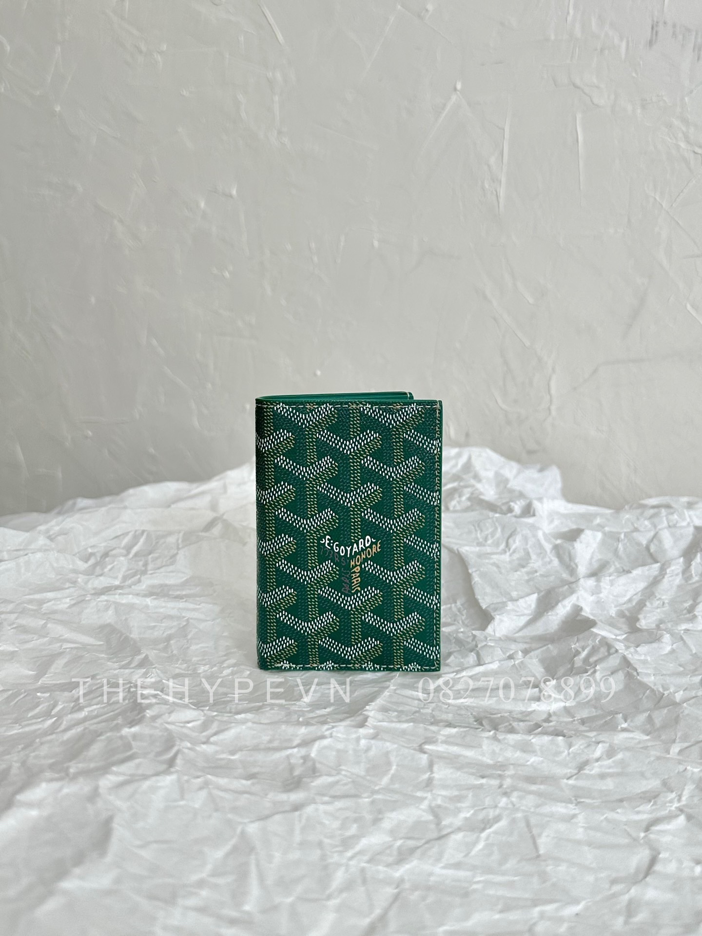 Card Wallet Goyard Saint-Pierre Holder (Green) [MIRROR QUALITY]