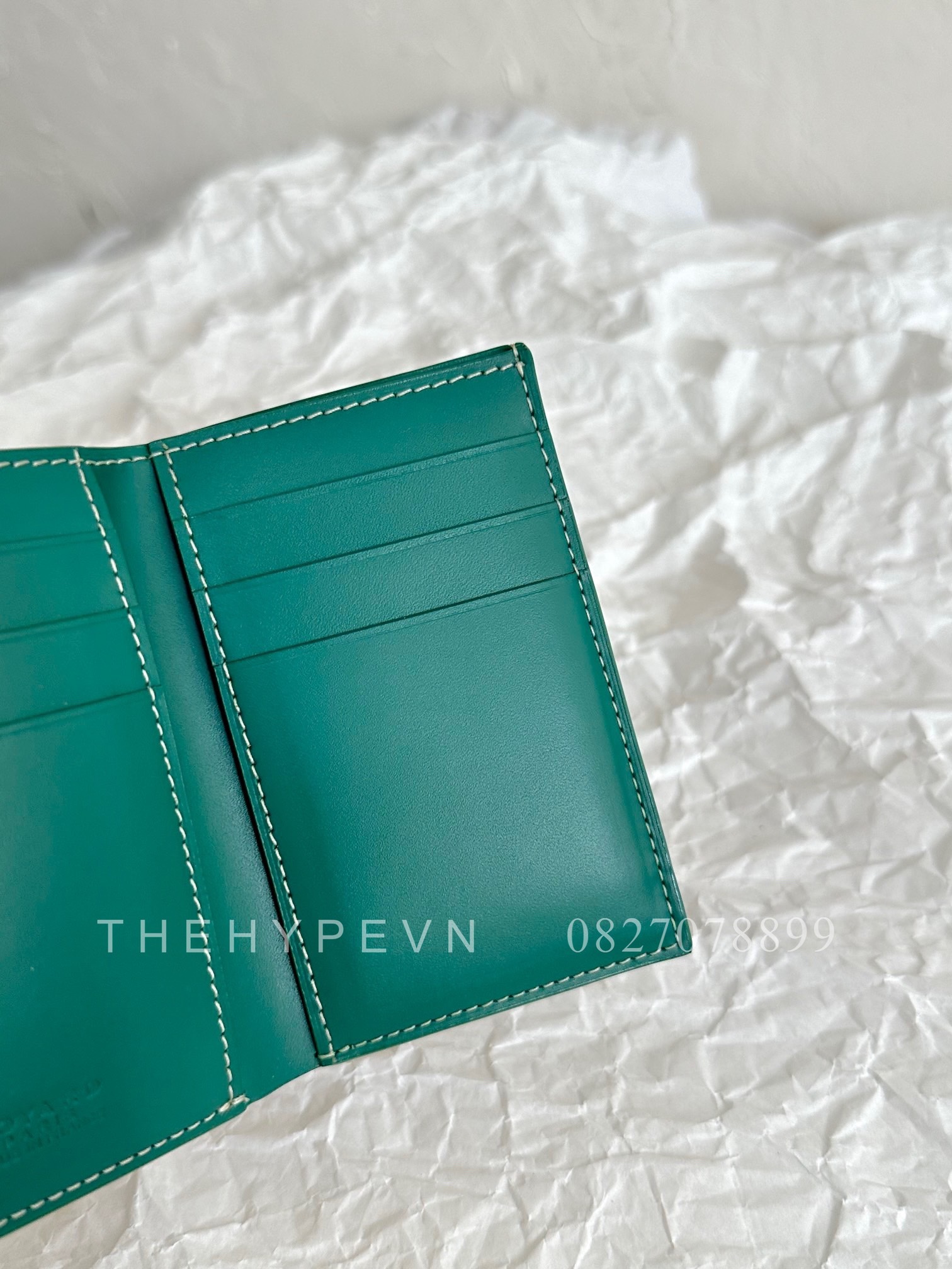 Card Wallet Goyard Saint-Pierre Holder (Green) [MIRROR QUALITY]