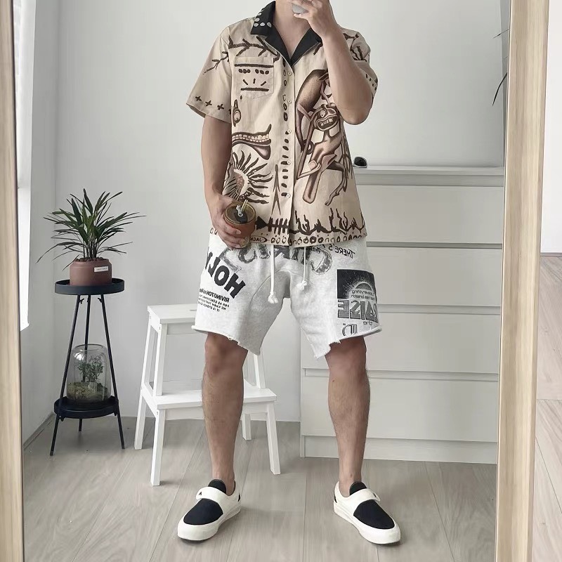 Áo Sơ Mi Cactus Jack Shirt (Brown) [Mirror Quality]