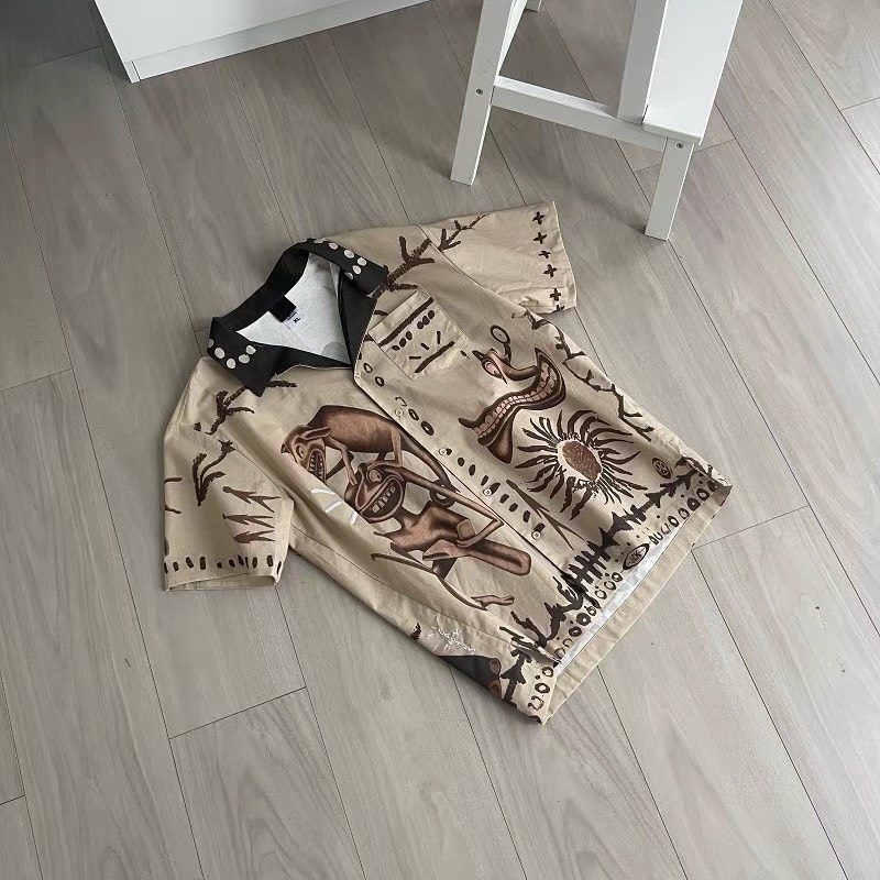 Áo Sơ Mi Cactus Jack Shirt (Brown) [Mirror Quality]