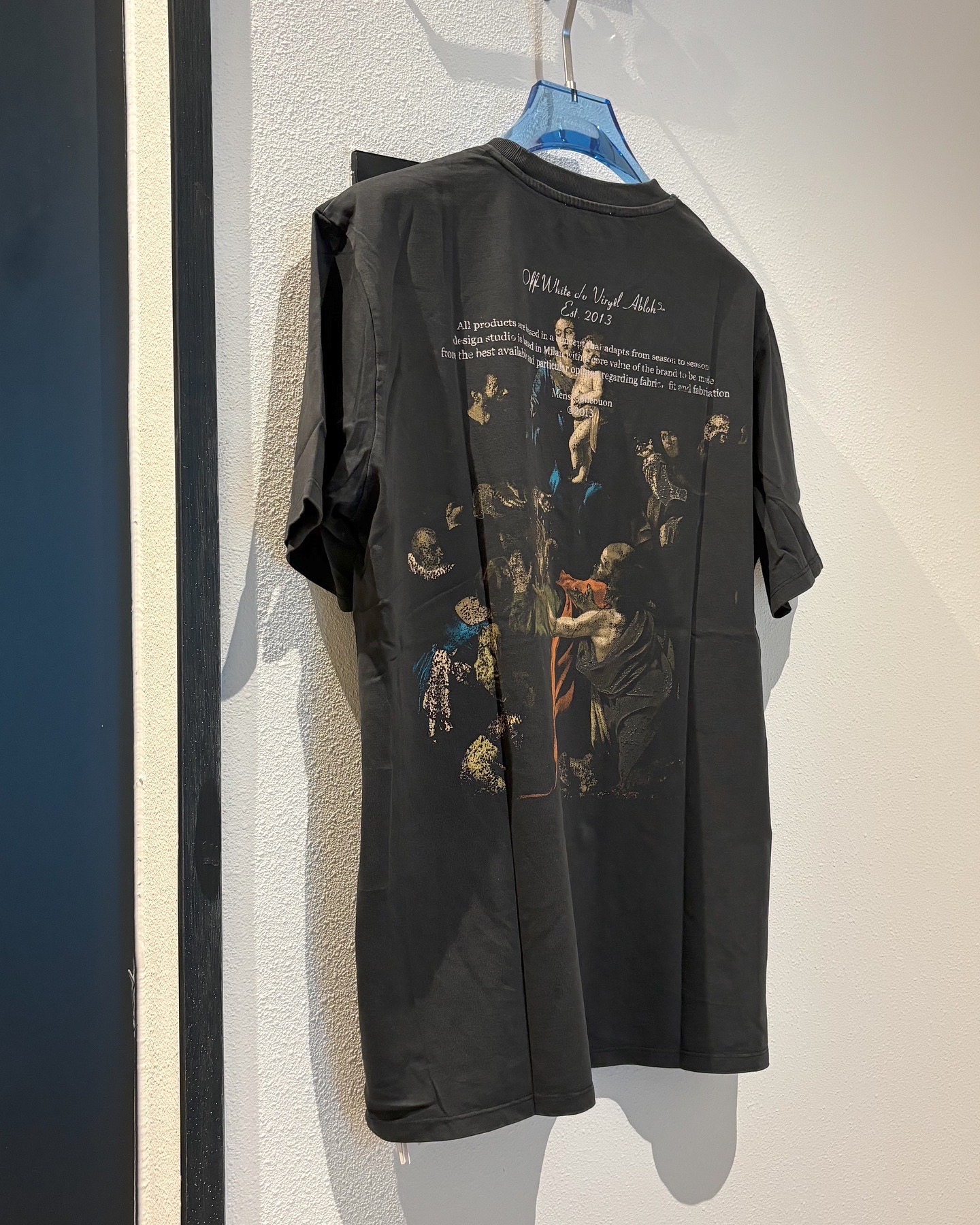 Áo Thun Off-White Caravaggio SS24 (Black) [Mirror Quality]