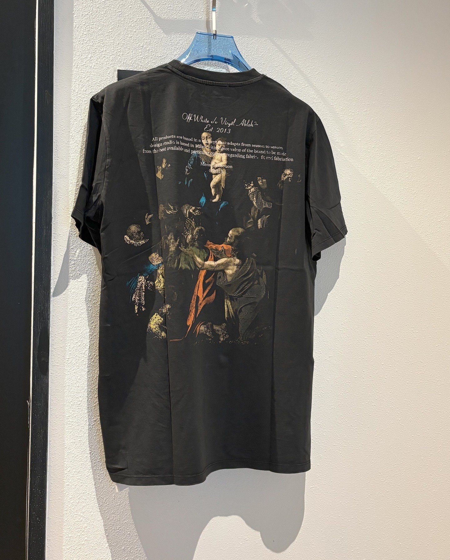 Áo Thun Off-White Caravaggio SS24 (Black) [Mirror Quality]