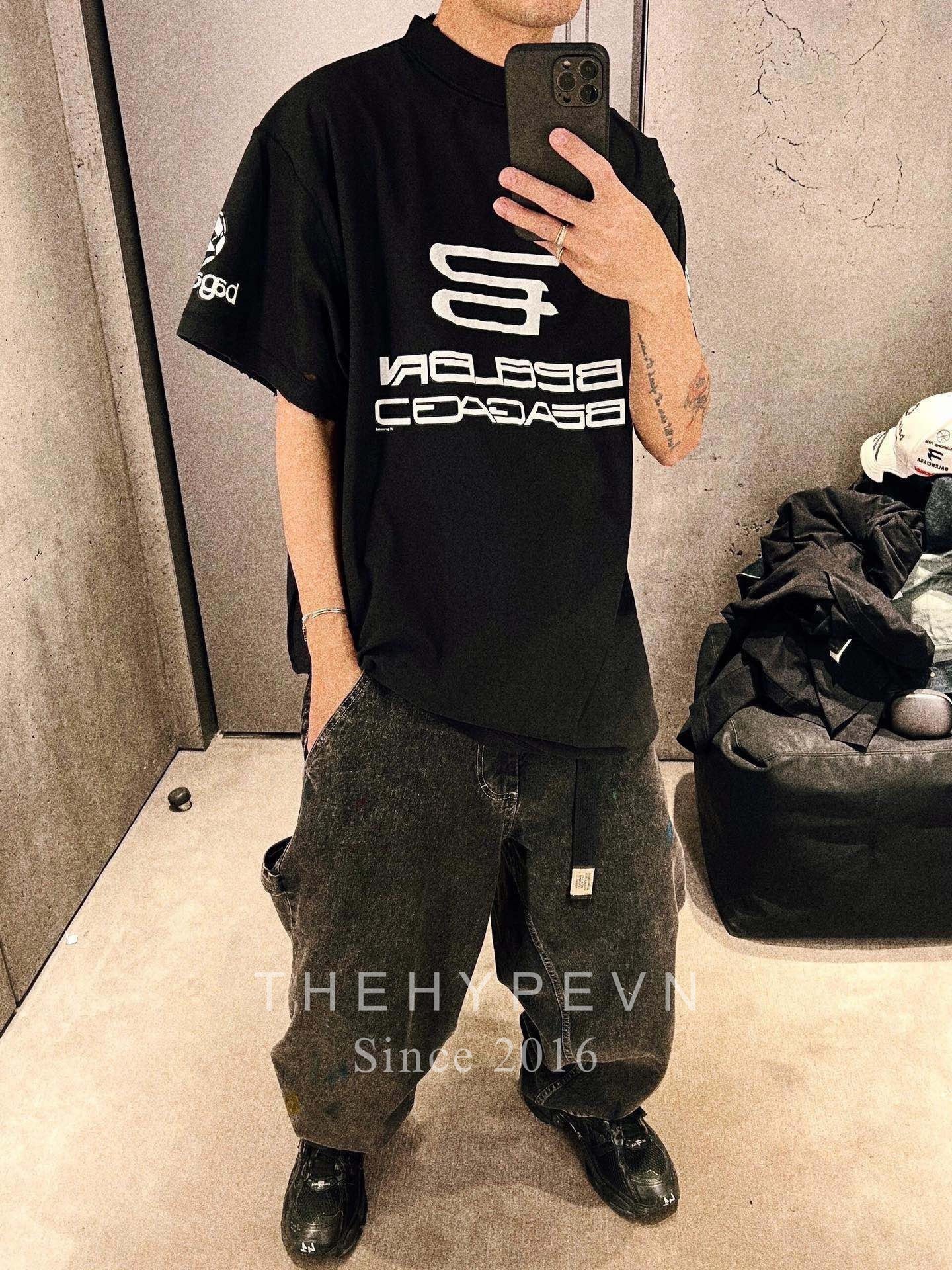 Áo Thun Balenciaga Ai-generated (Black) [Mirror Quality]