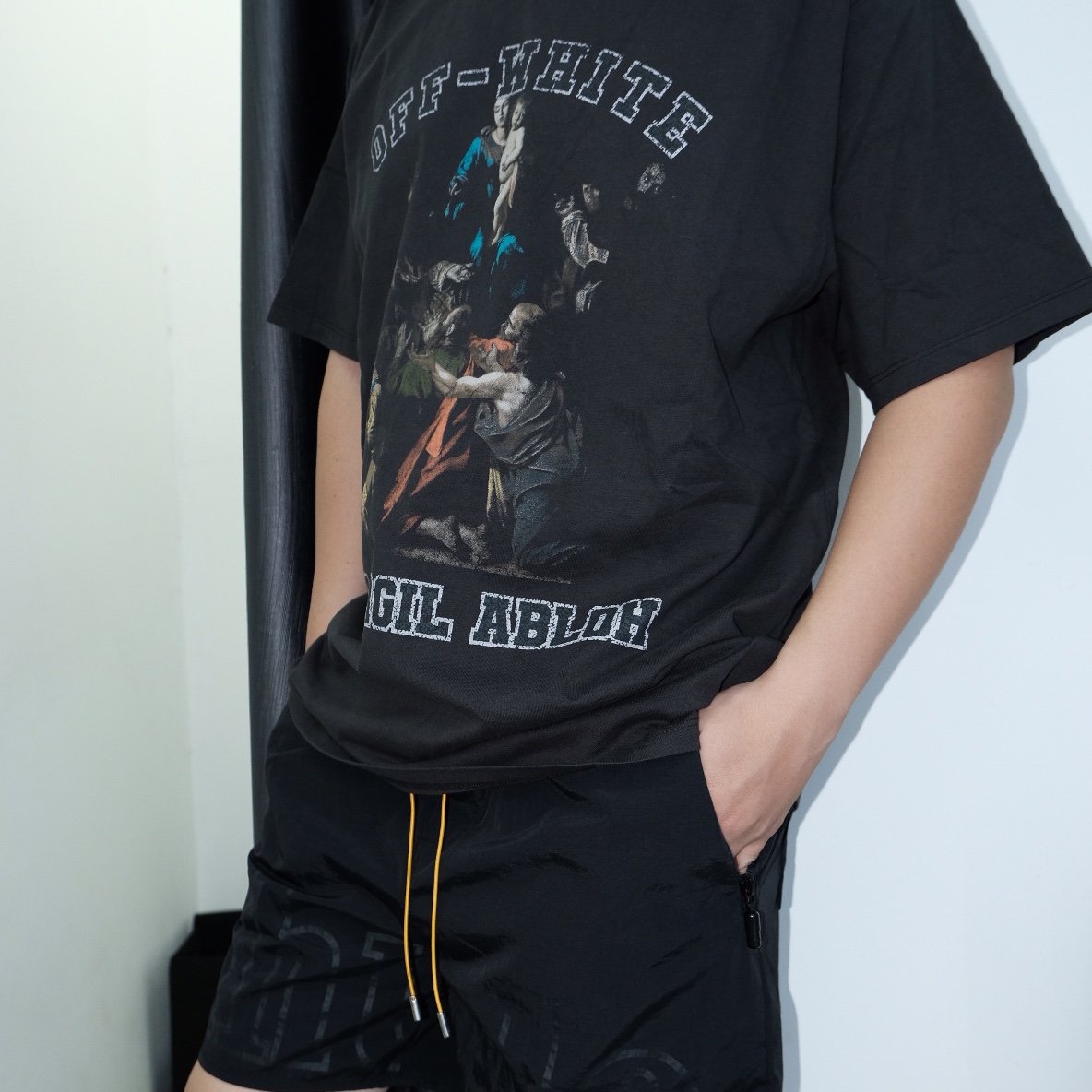 Áo Thun Off-White OW Mary Skate SS24 (Black) [Mirror Quality]