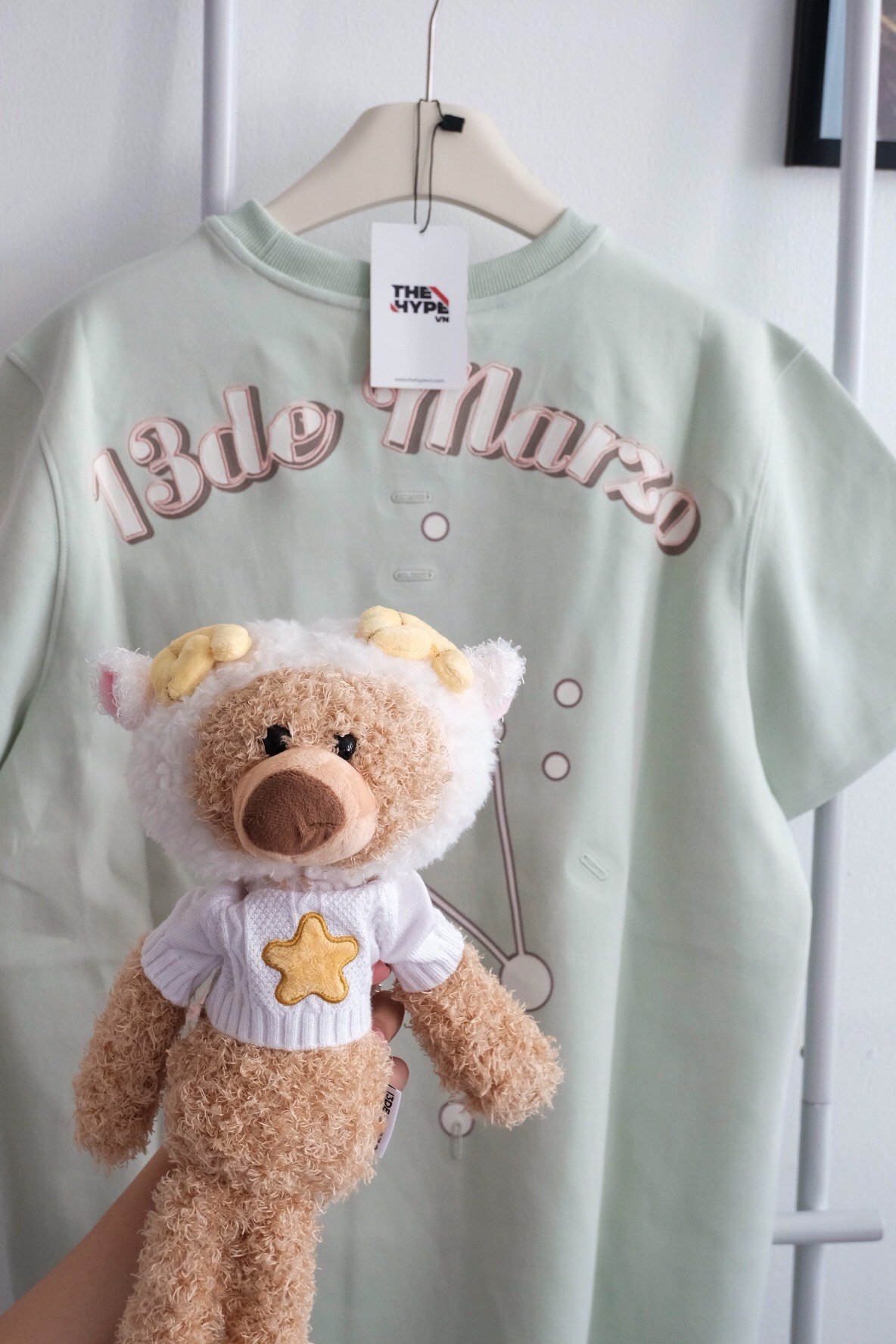 Áo Thun 13De Marzo Cung Hoàng Đạo Bạch Dương Aries (Mint) Best Quality