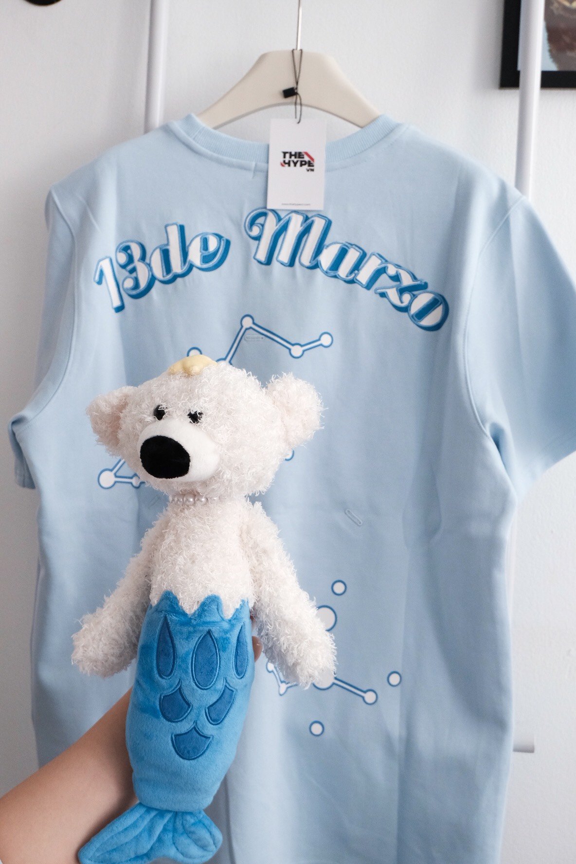 Áo Thun 13De Marzo Cung Hoàng Đạo Pisces Song Ngư (Blue) Best Quality