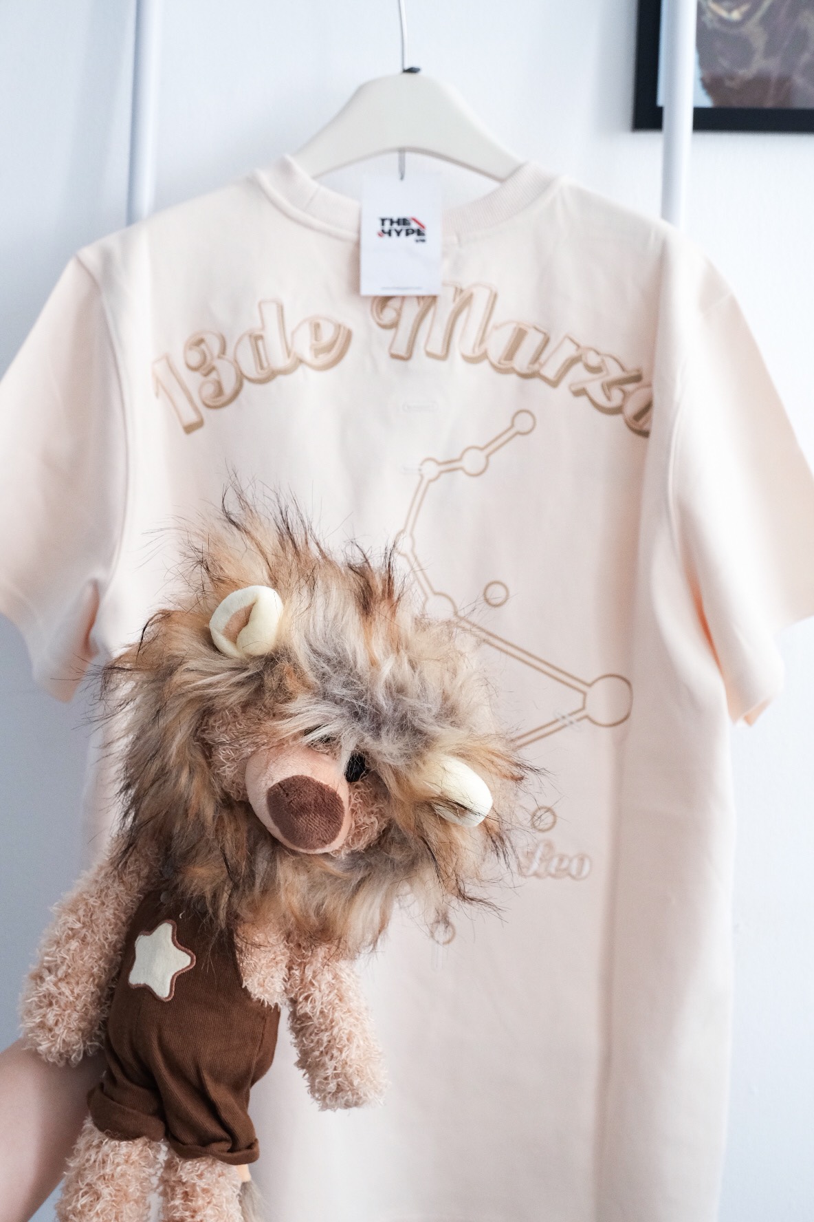 Áo Thun 13De Marzo Cung Hoàng Đạo Sư Tử Leo (Cream) Best Quality
