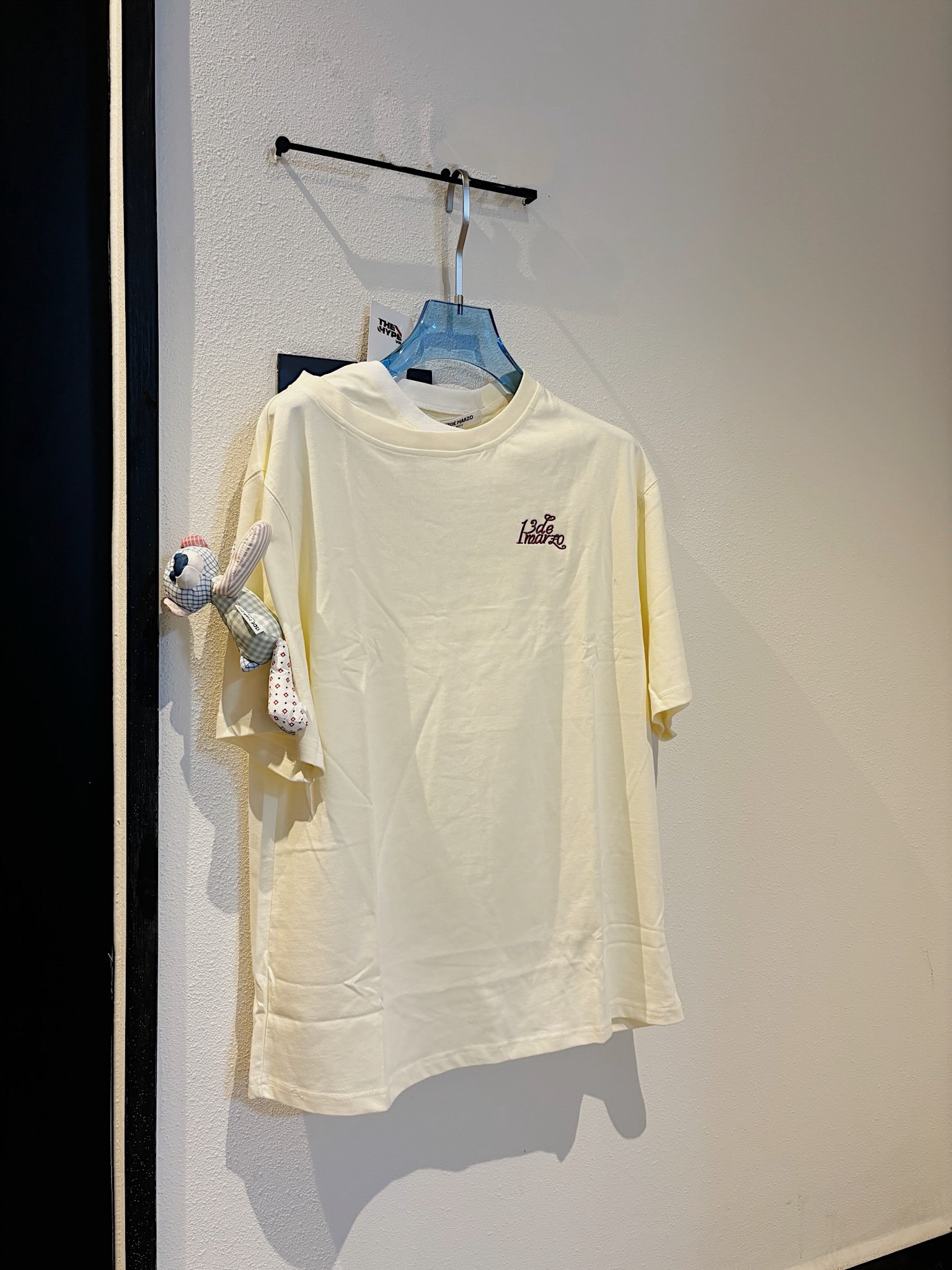13DE MARZO TEE - Áo Thun Malposition (Beige) Best Quality