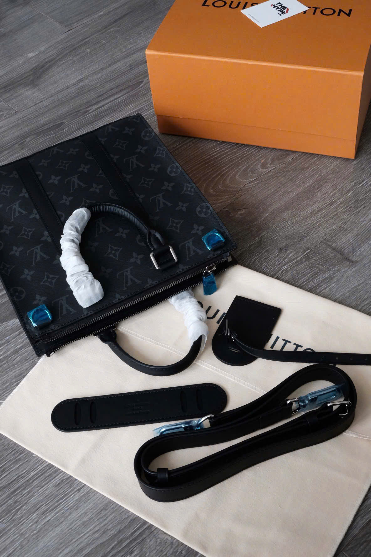 Túi Louis Vuitton Sac Plat Cross (Black) [Mirror Quality]