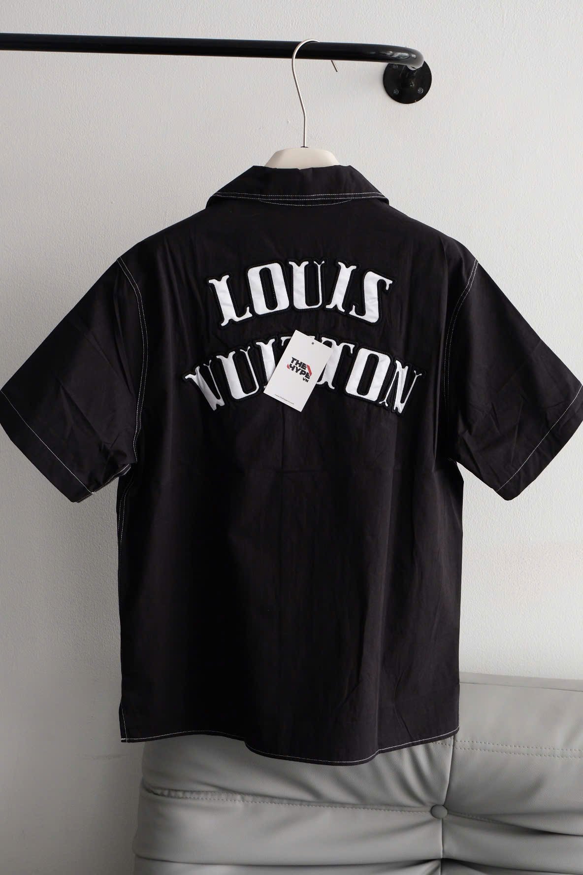 ÁO SƠ MI LOUIS VUITTON LV DOMINO PATCH JACKET (BLACK)