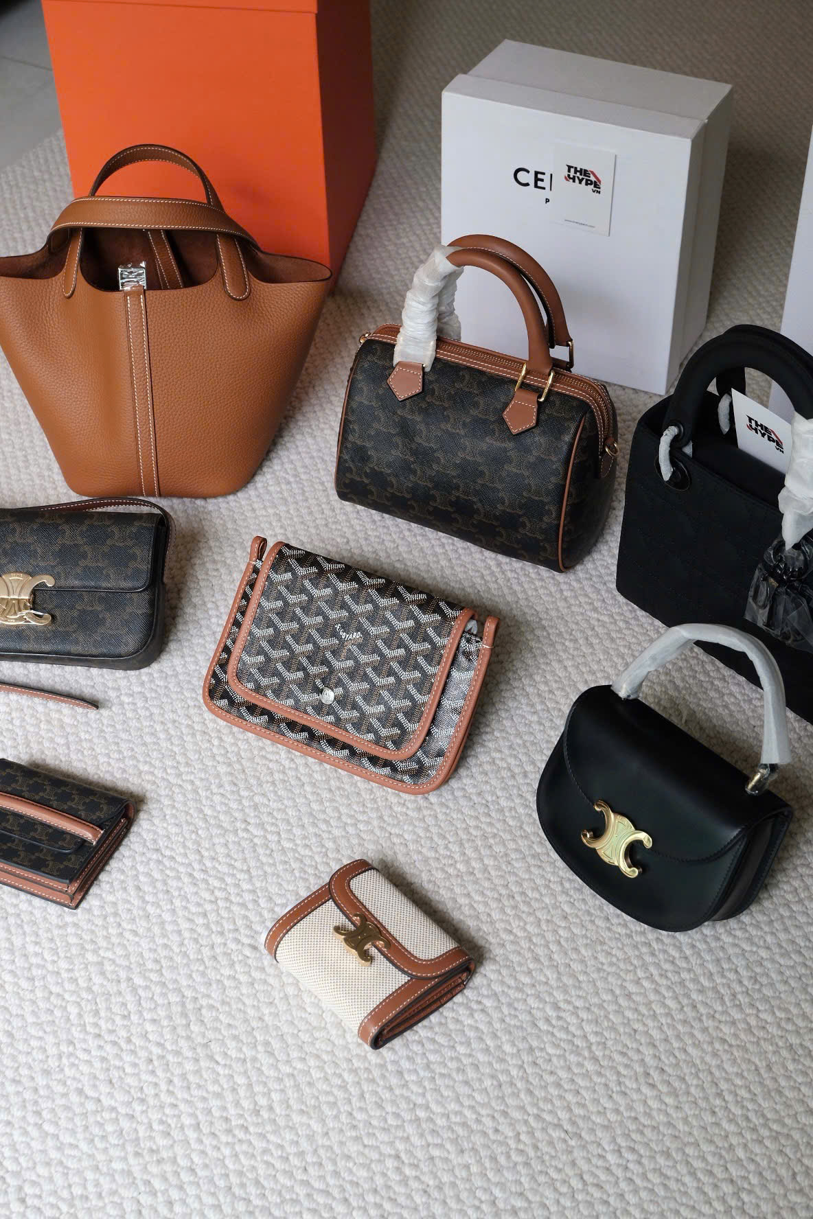 Túi Goyard Plumet Pocket Wallet (Brown) [MIRROR QUALITY]