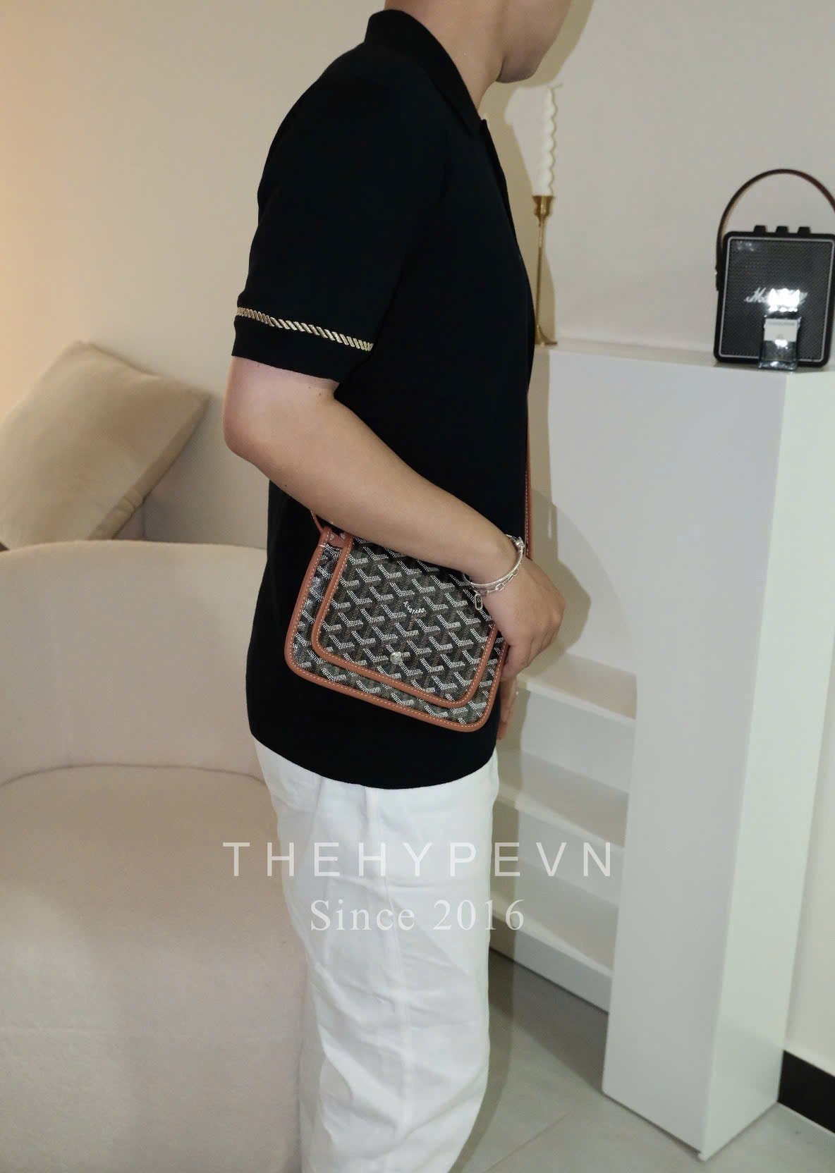 Áo Polo Louis Vuitton LV America’s Cup (Dark Blue) [Mirror Quality]