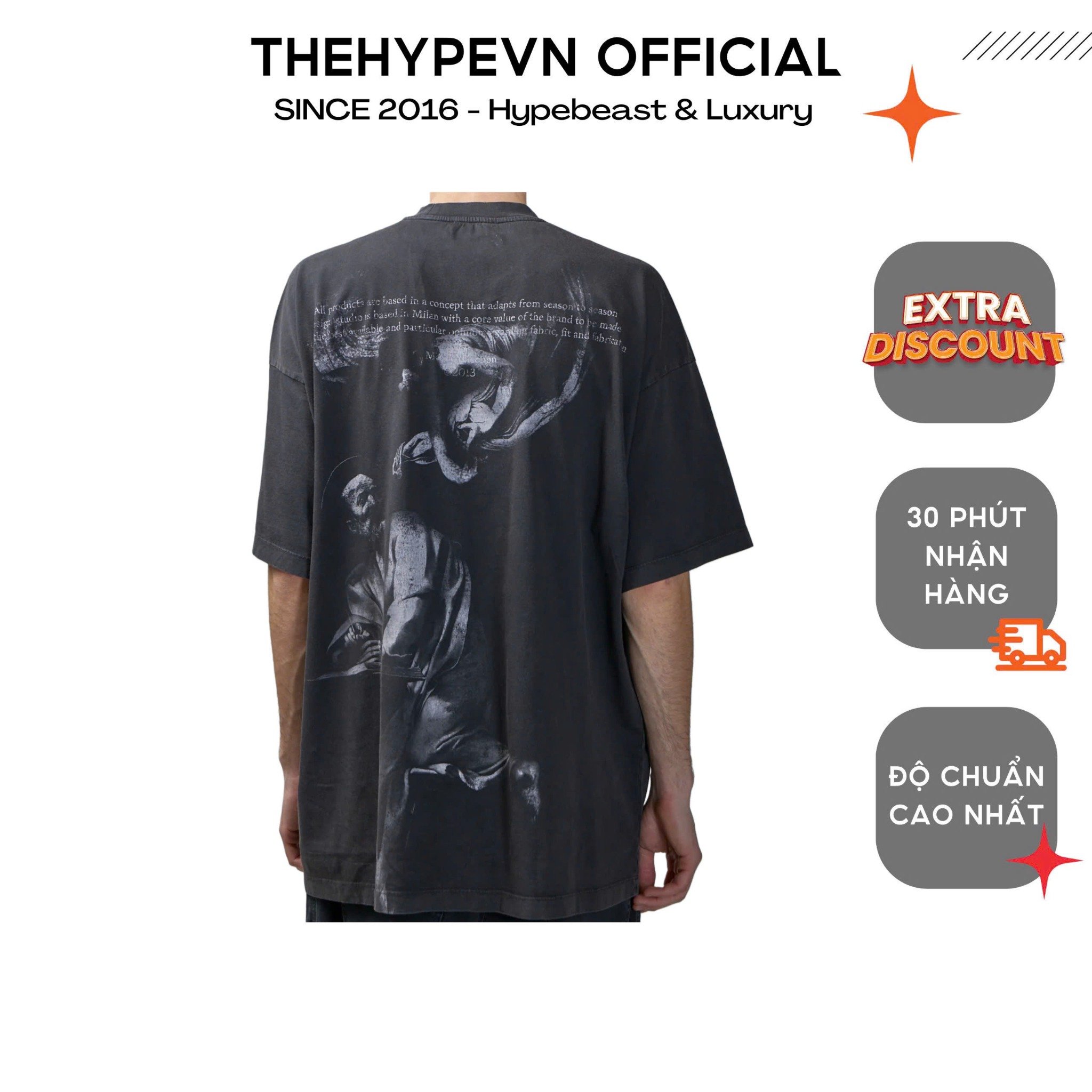 Áo Thun Off-White S.Matthew over S/S (Grey) [Mirror Quality]