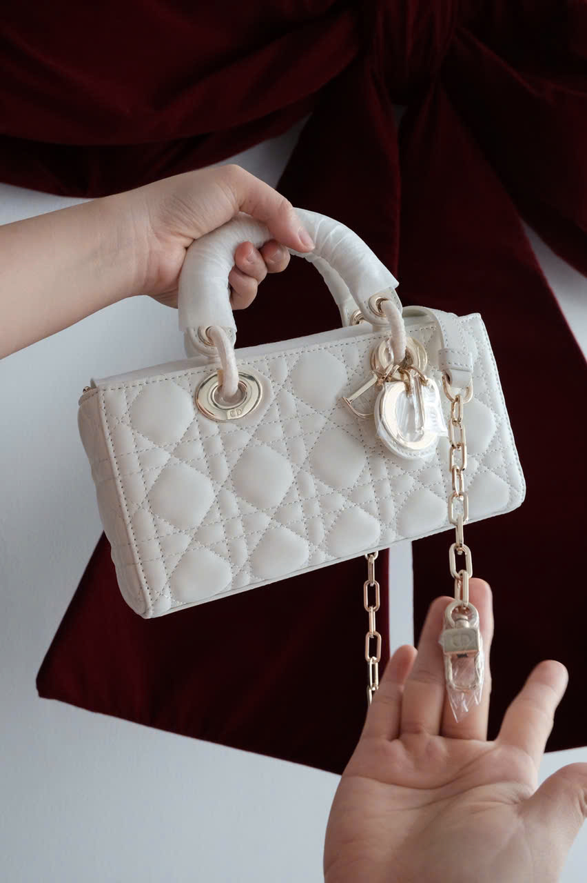 Túi Dior My Lady D-Joy (Latte) [Mirror Quality]