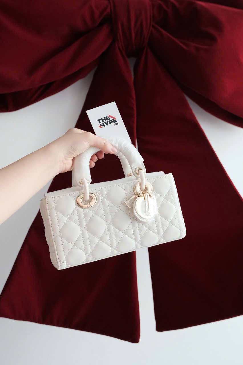 Túi Dior My Lady D-Joy (Latte) [Mirror Quality]