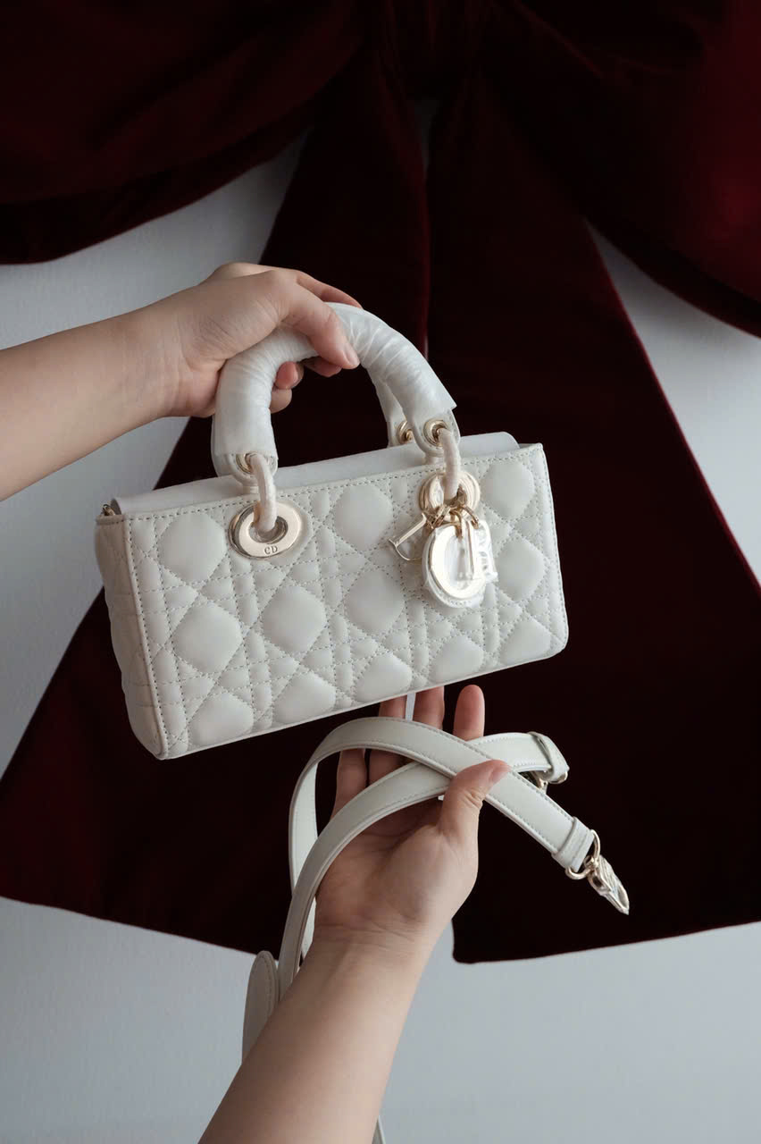 Túi Dior My Lady D-Joy (Latte) [Mirror Quality]