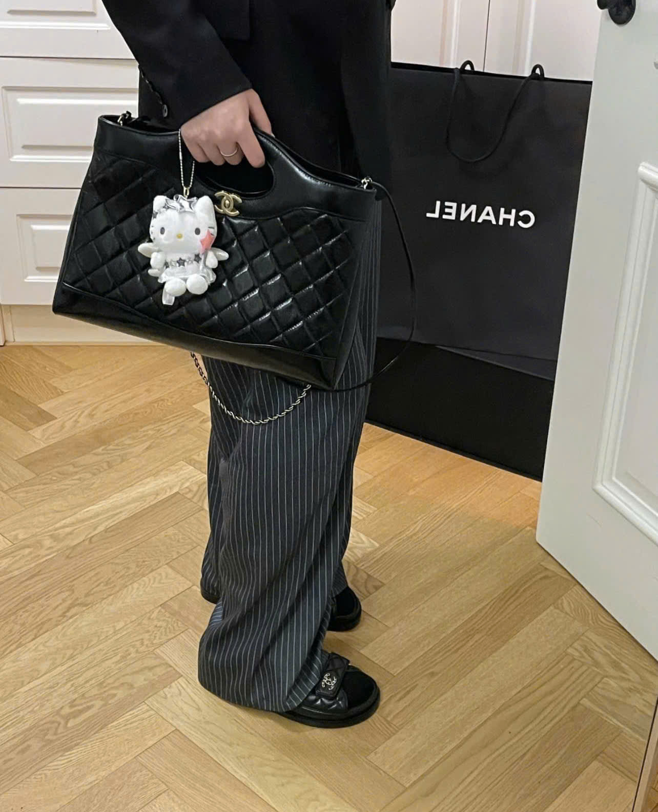 TÚI CHANEL SHOPPING BAG COLLECTION (BLACK)