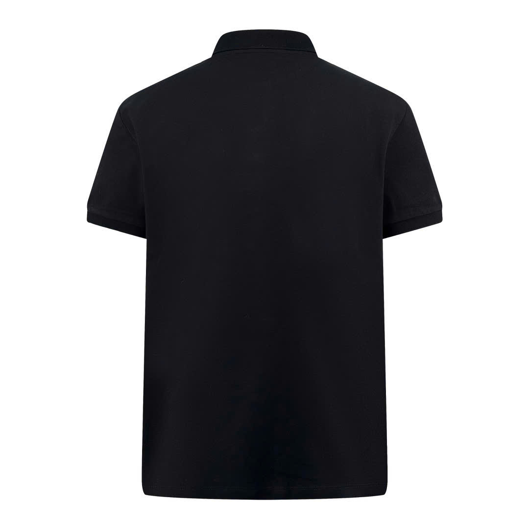 ÁO POLO MONCLER BIG LOGO ON CHEST (BLACK)