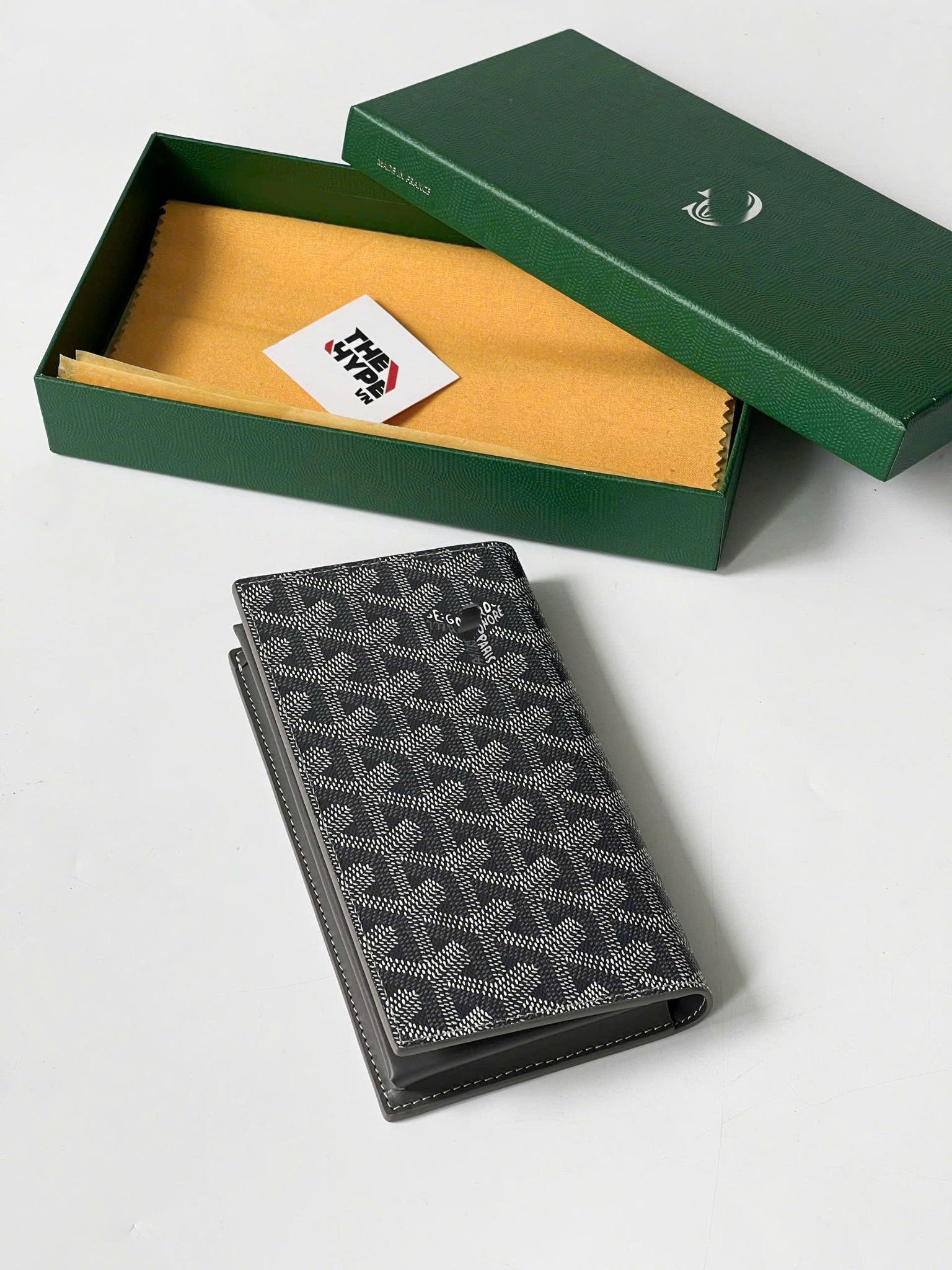 VÍ DÀI GOYARD SAINT LAMBERT WALLET (GREY)