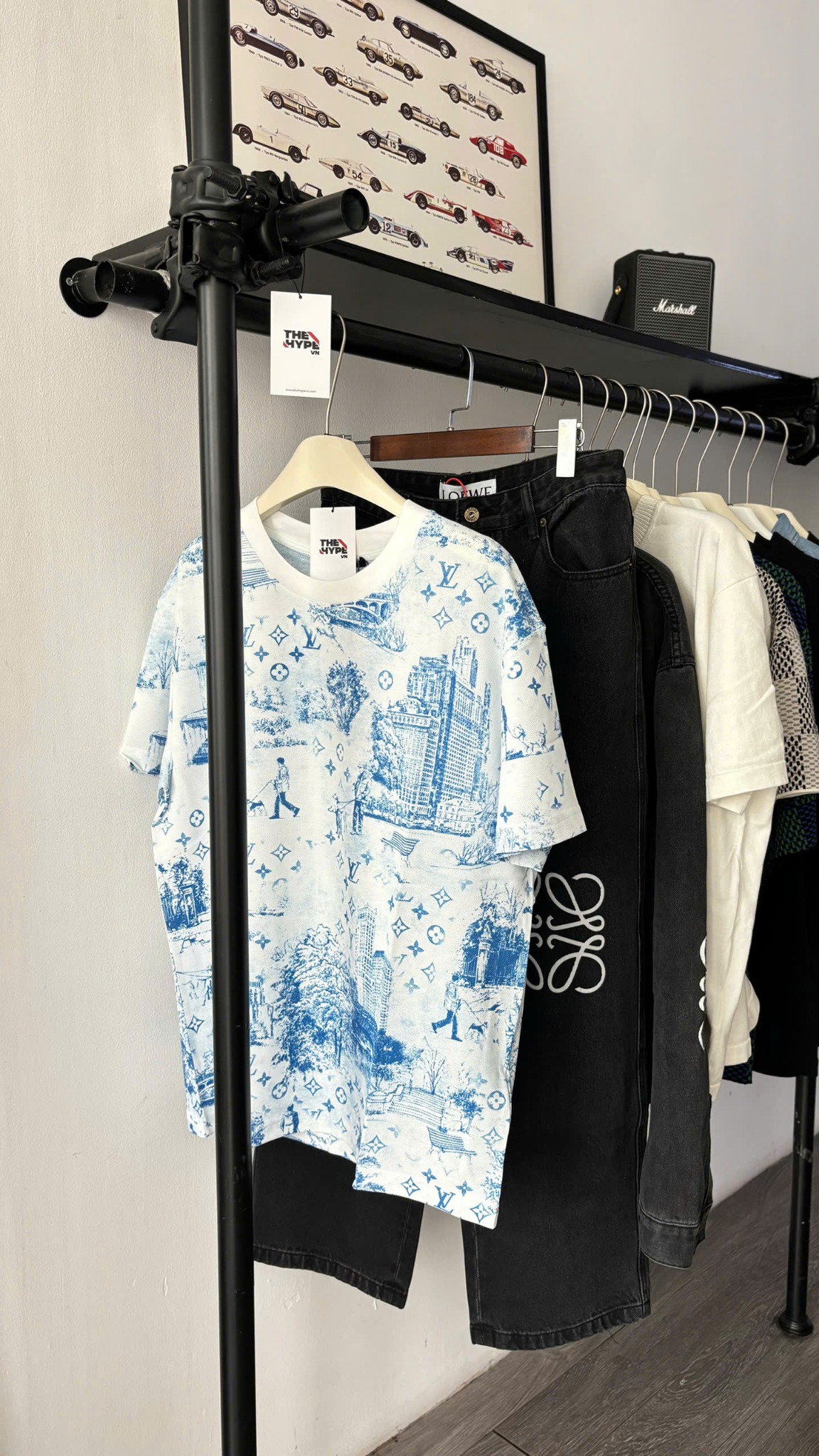 ÁO THUN LOUIS VUITTON LV CITY WALK (WHITE)