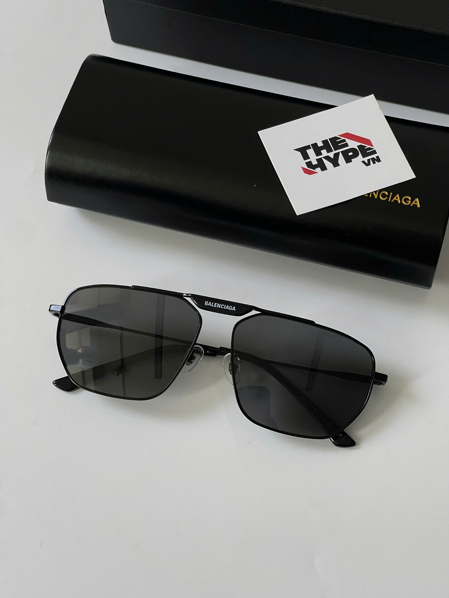 KÍNH BALENCIAGA BLCG BB0298SM AVIATOR (BLACK)