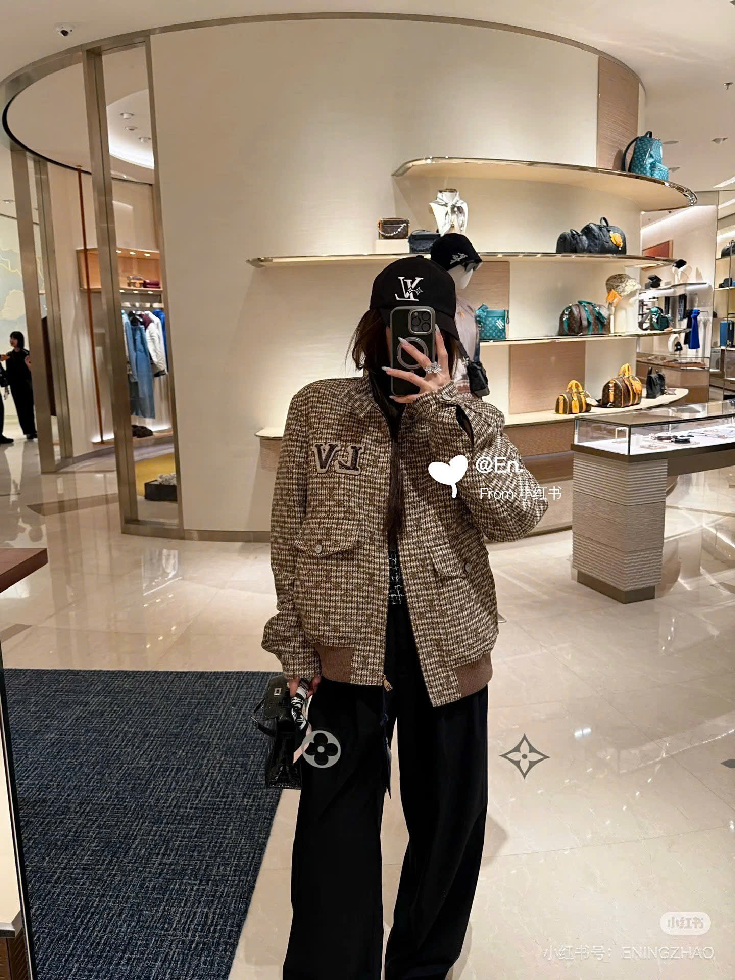 ÁO KHOÁC LOUIS VUITTON LV HARRINGTON BLOUSON (BROWN)