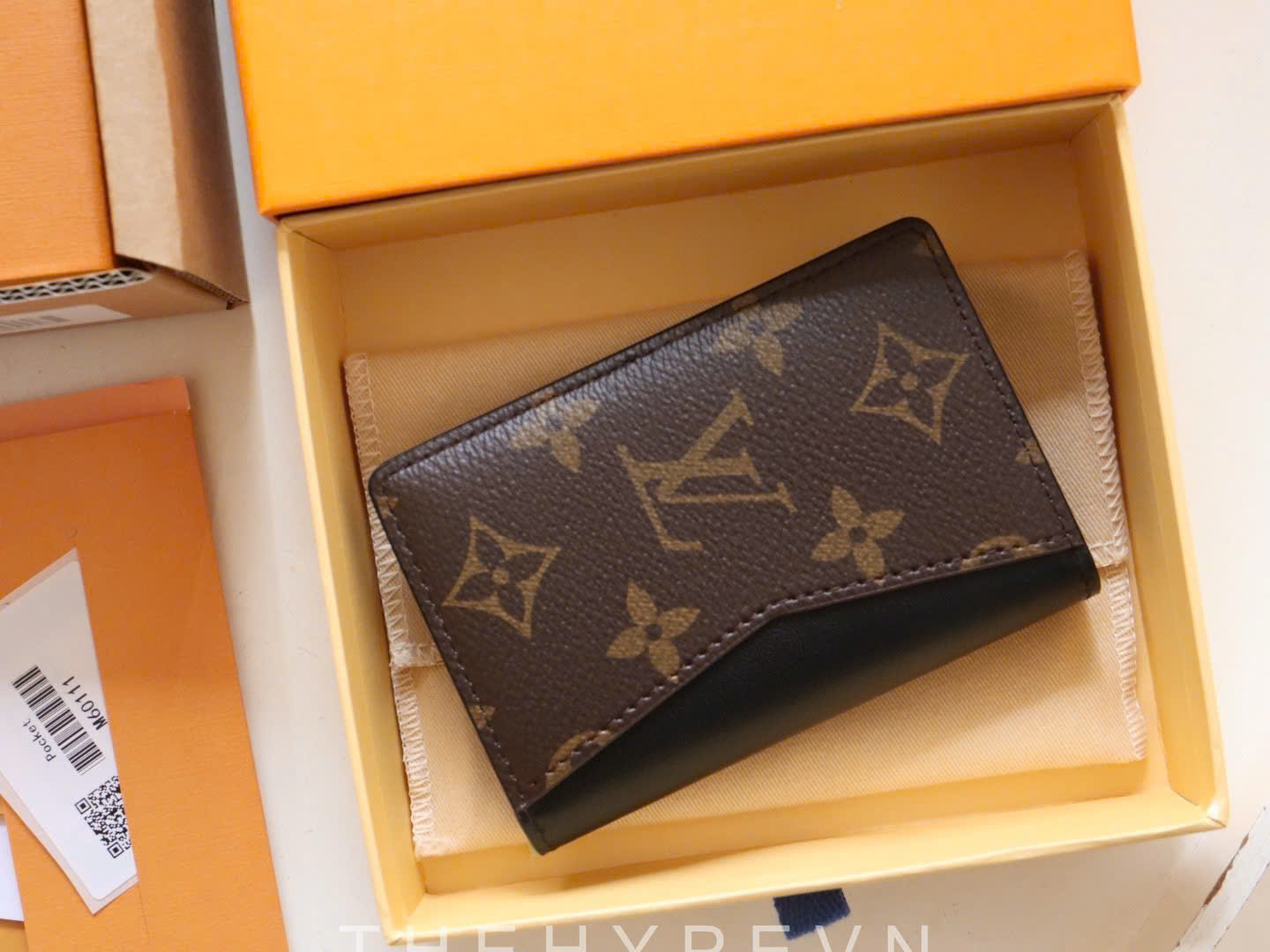 VÍ ĐỰNG CARD LOUIS VUITTON LV POCKET MONOGRAM MACASSAR