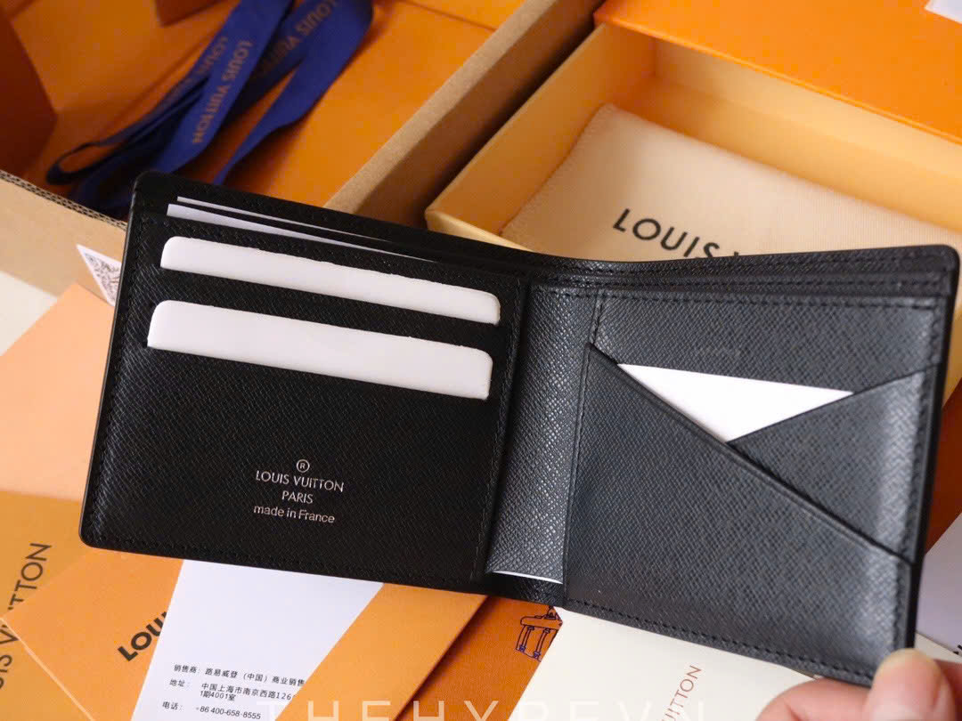 VÍ NGẮN LOUIS VUITTON LV DAMIER GRAPHITE (GREY)