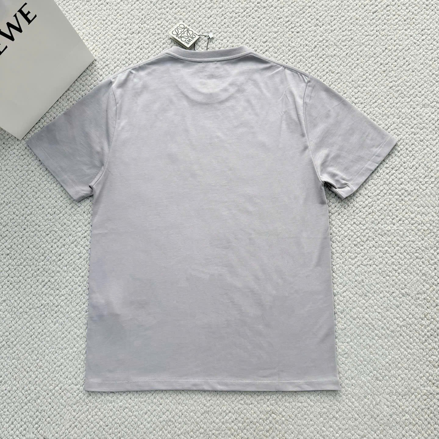 ÁO THUN LOEWE ANAGRAM LASER CUT (GREY)
